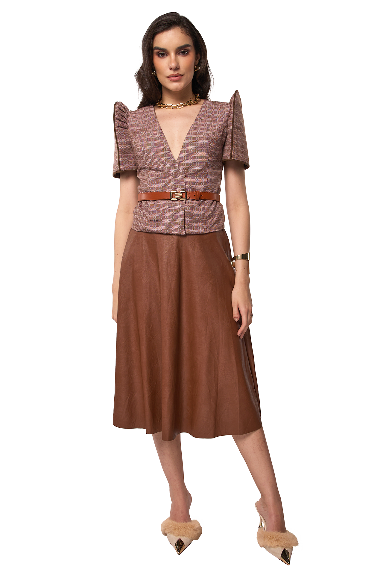 Carmen Top (Fennel Brown)
