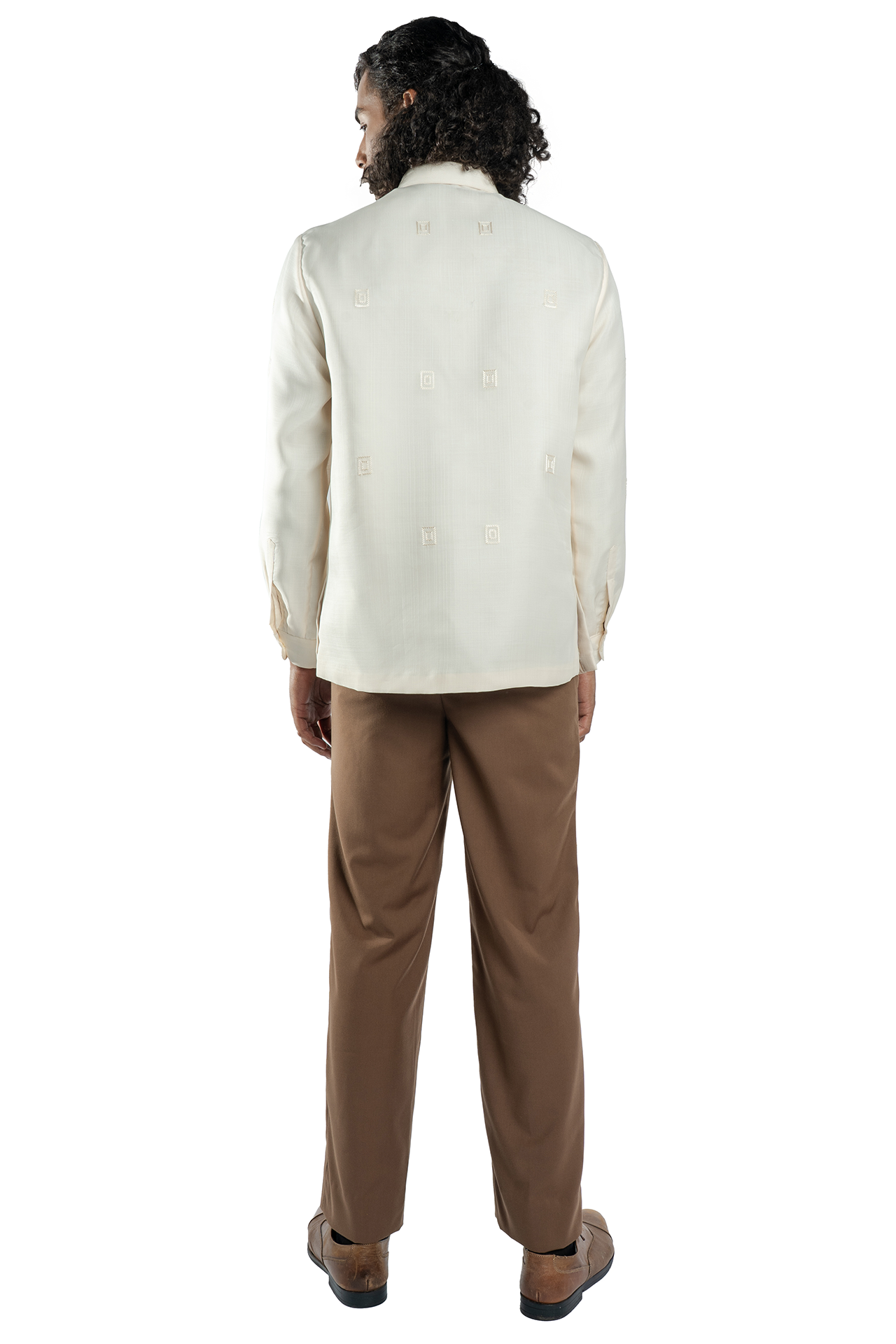 Cecilio Men's Barong (Beige)