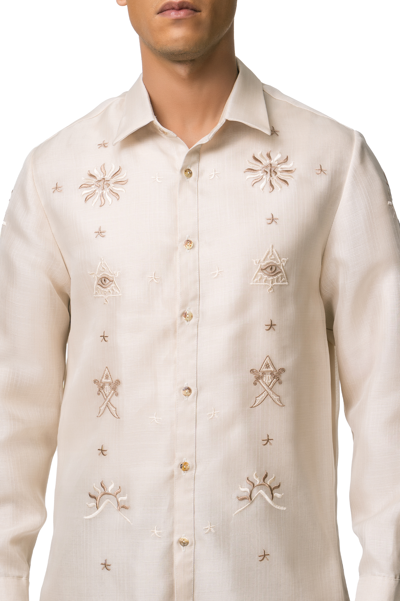 Danilo Men's Barong (Beige)