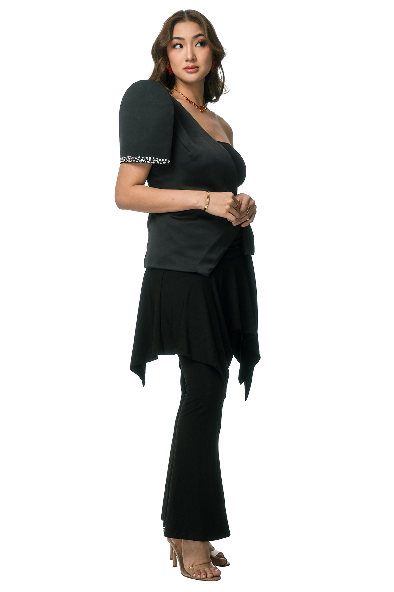 Daress Asymmetrical Filipiniana Vest