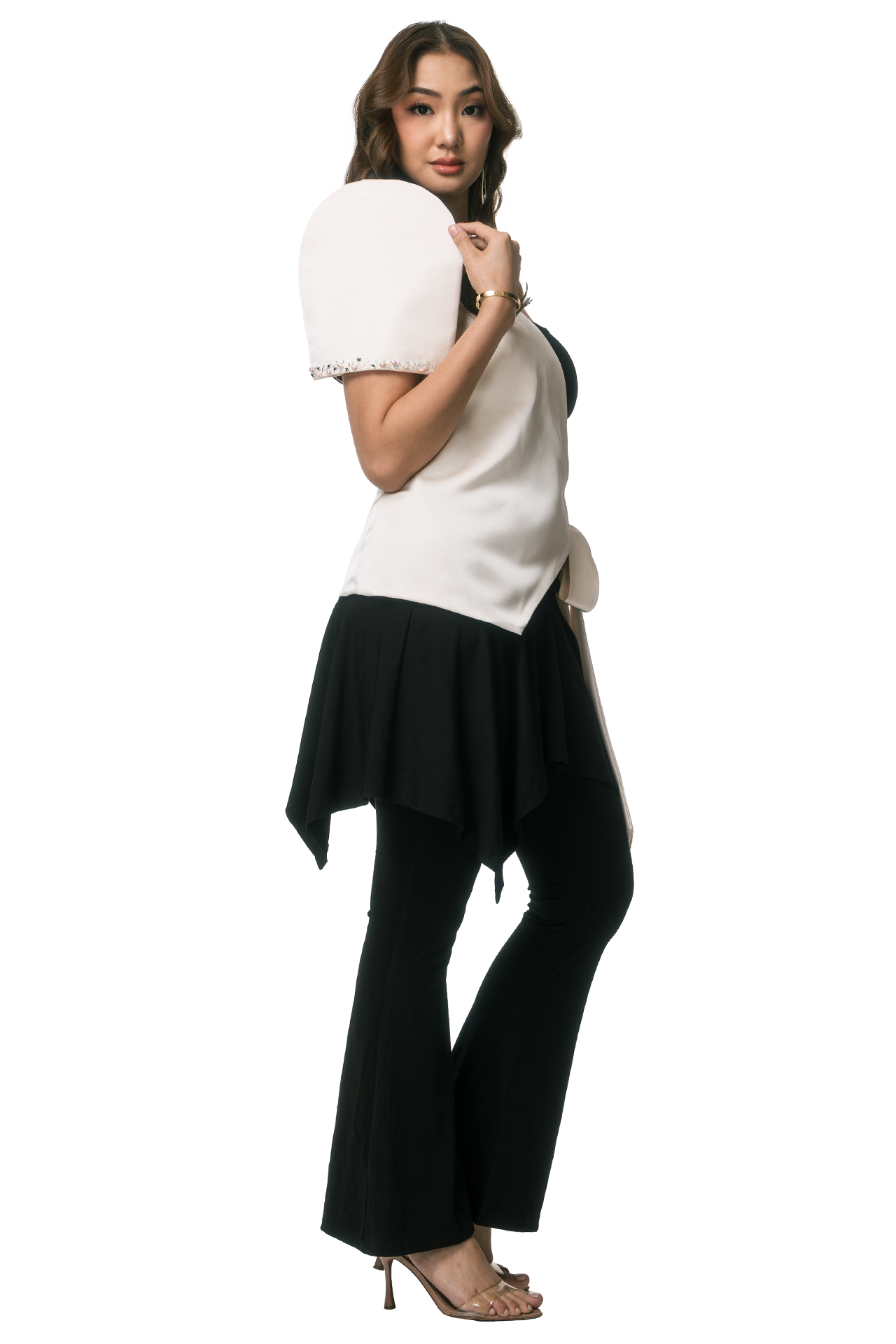 Daress Asymmetrical Filipiniana Vest