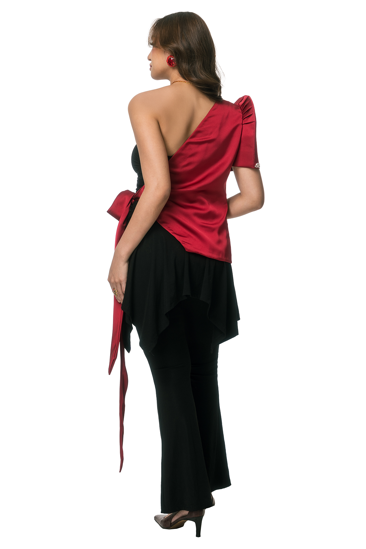 Daress Asymmetrical Filipiniana Vest