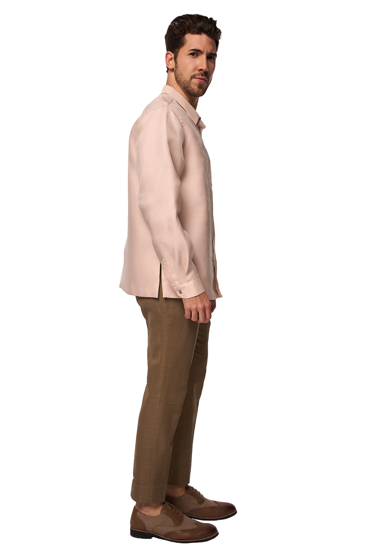 Gabriel Men's Barong (Warm Silt)