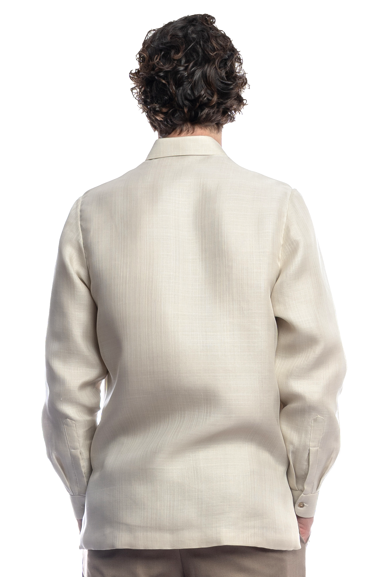 Gabriel Men's Barong Tagalog (Espresso)