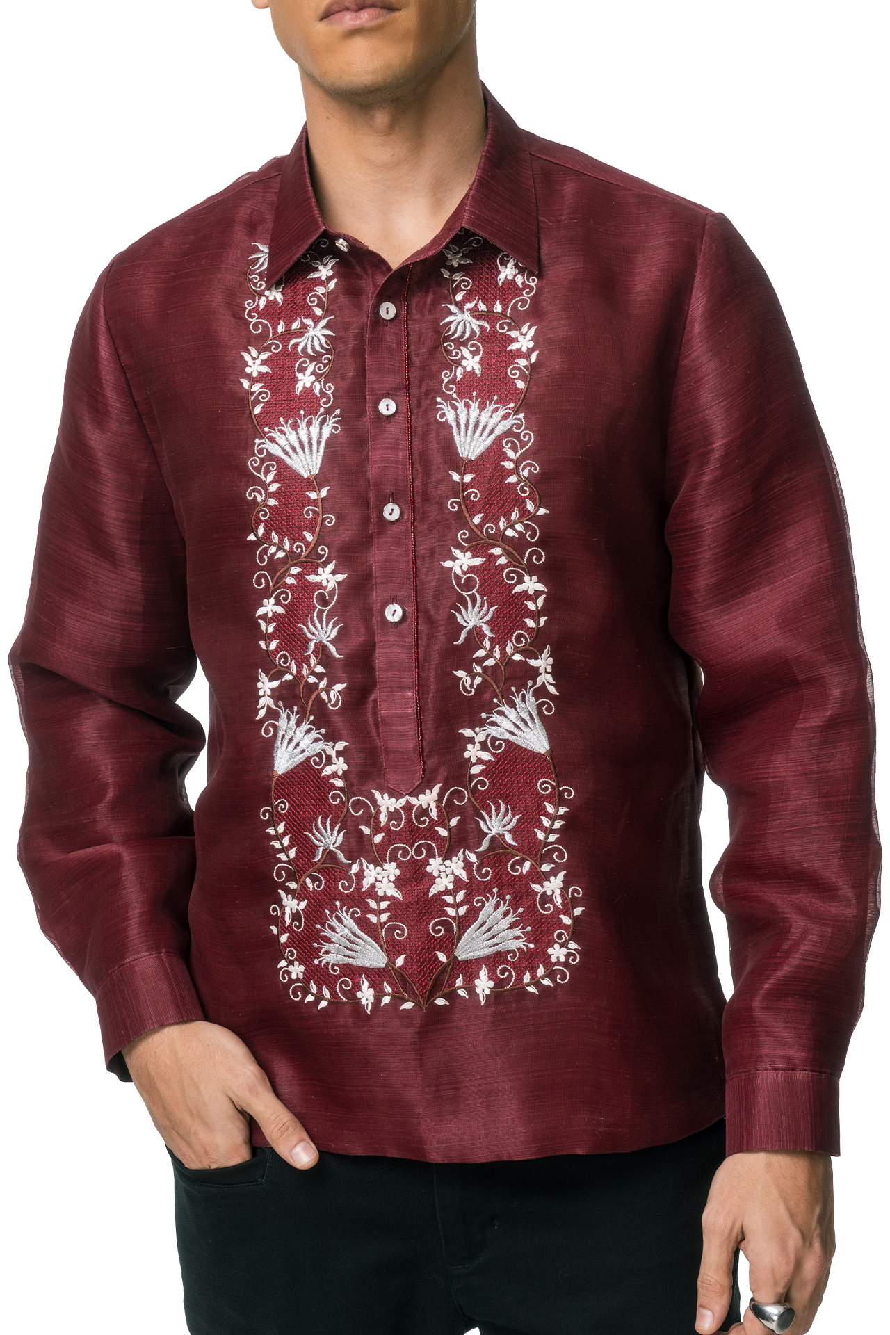 Mabaya Men's Barong (Piña)