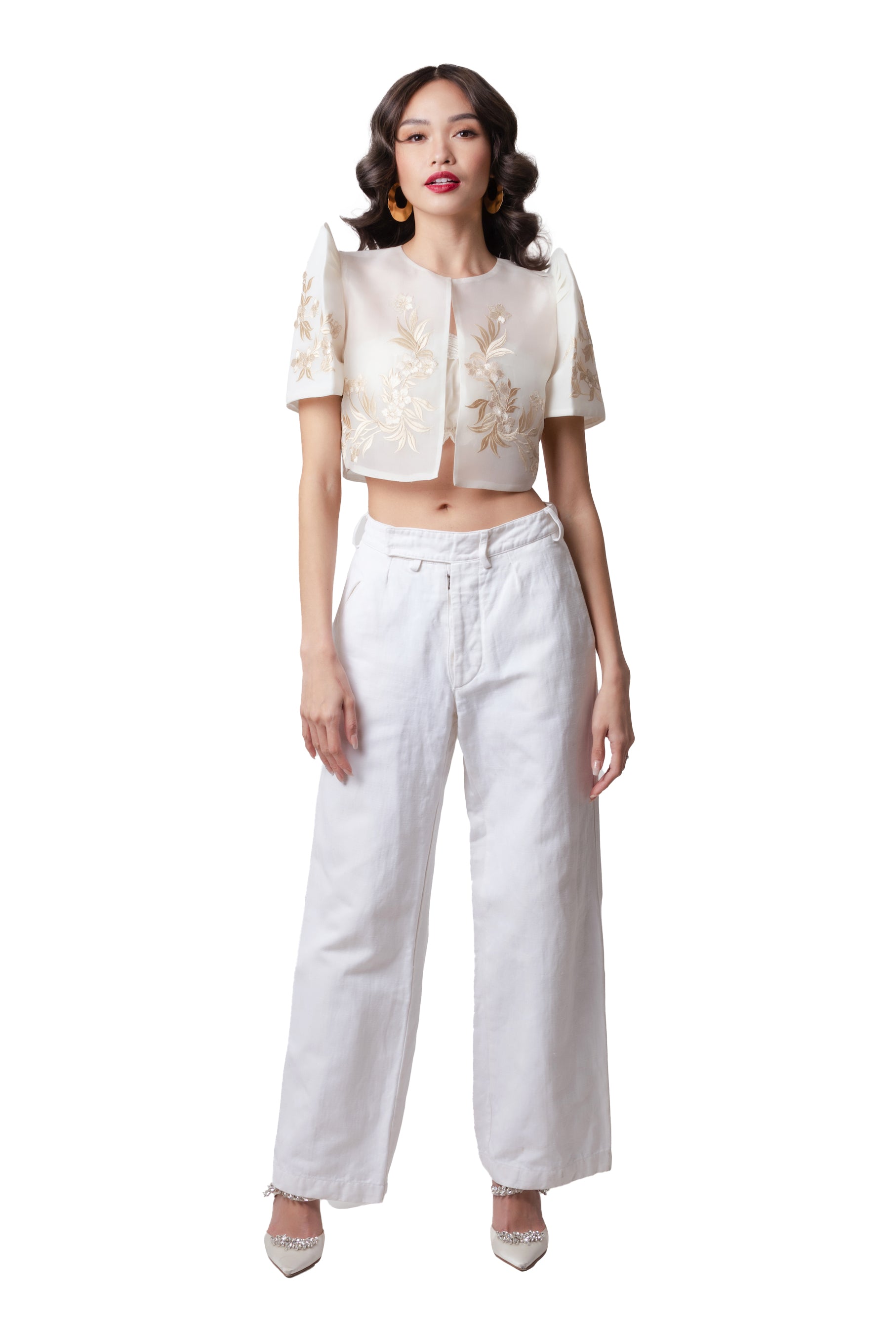 Mayumi Bolero (Beige)
