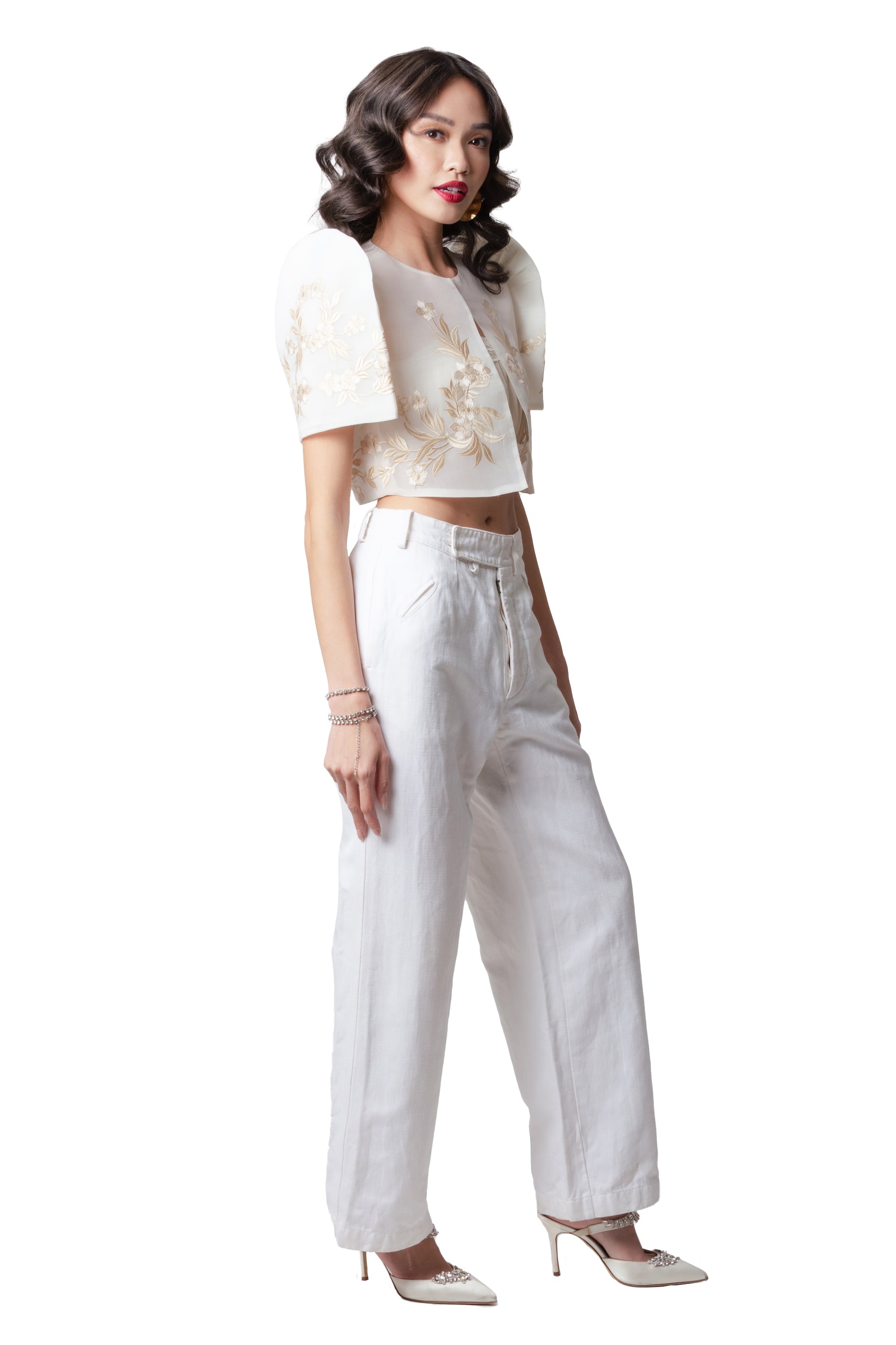 Mayumi Bolero (Beige)