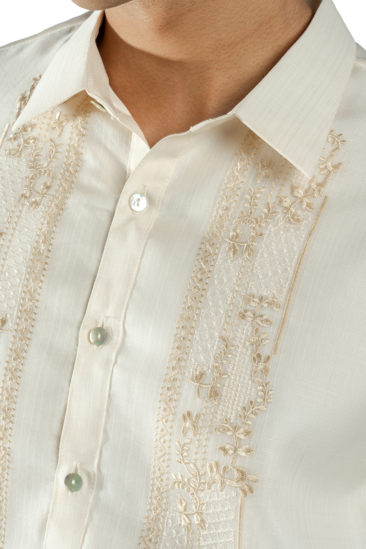 Roberto Men's Barong (Beige)