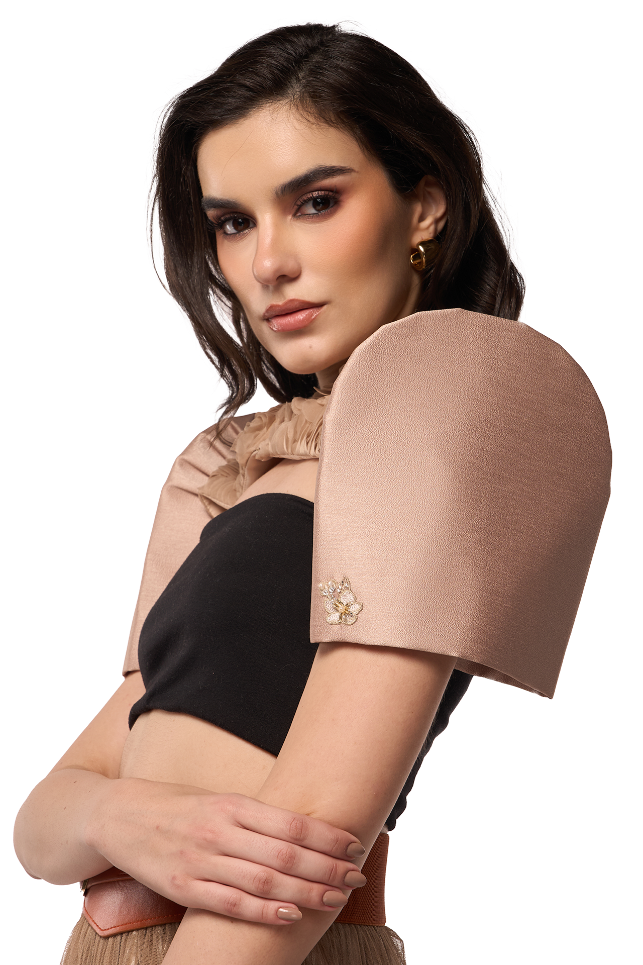 Rosin Harness Bolero (Sandrose)
