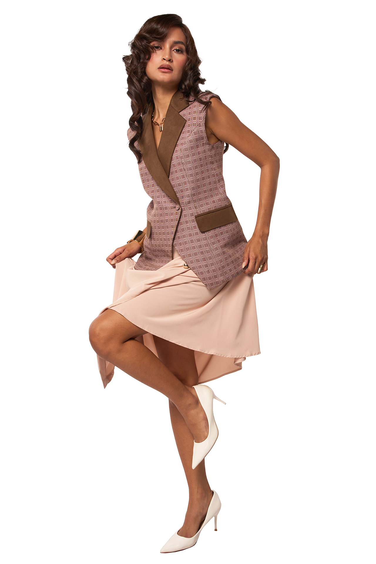 Sofia Blazer (Fennel Brown)