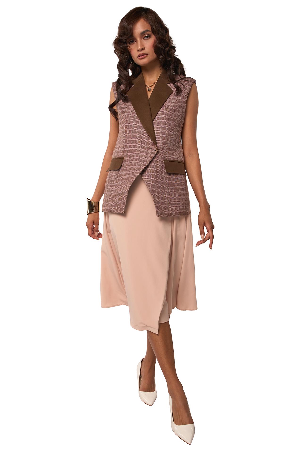 Sofia Blazer (Fennel Brown)