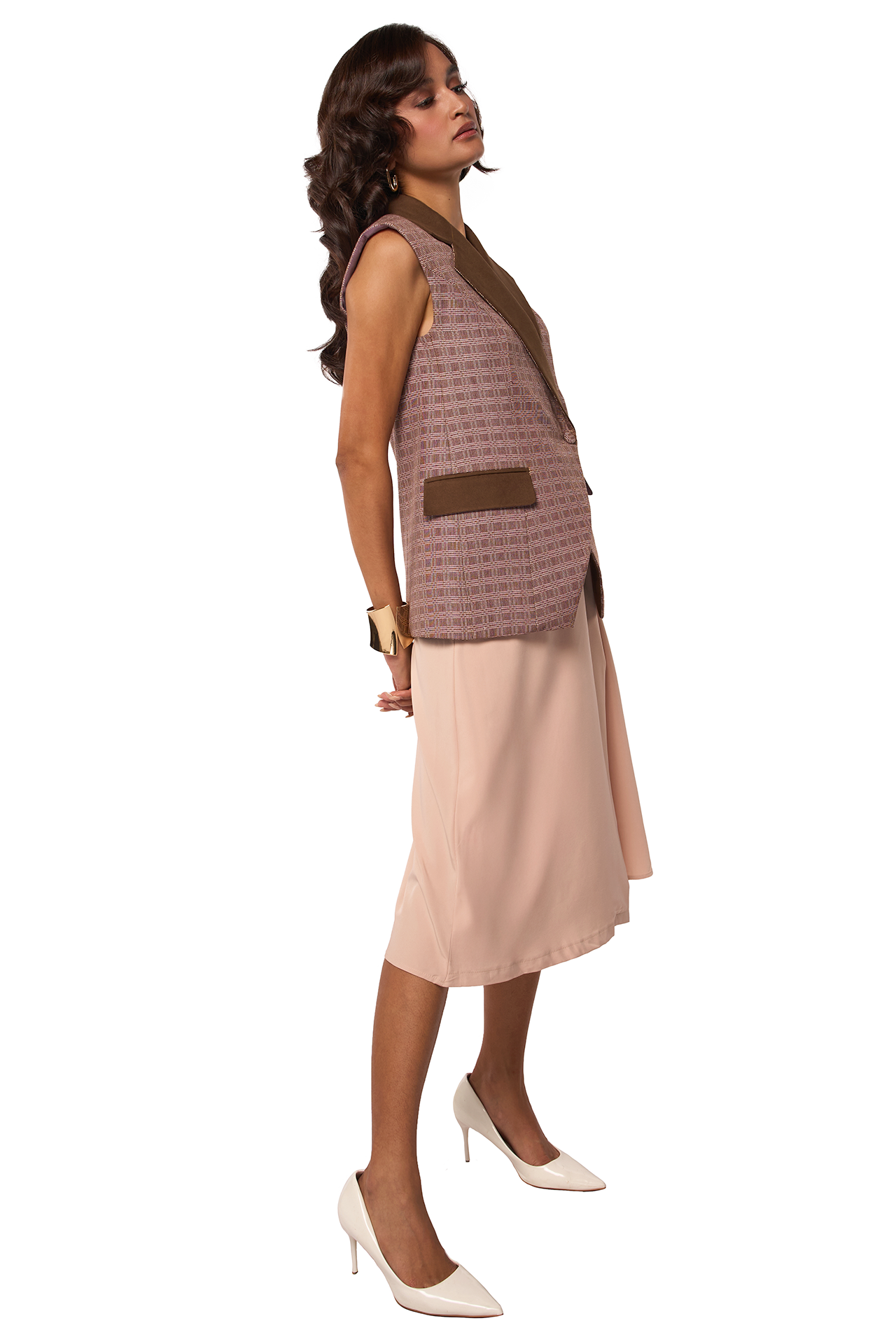 Sofia Blazer (Fennel Brown)