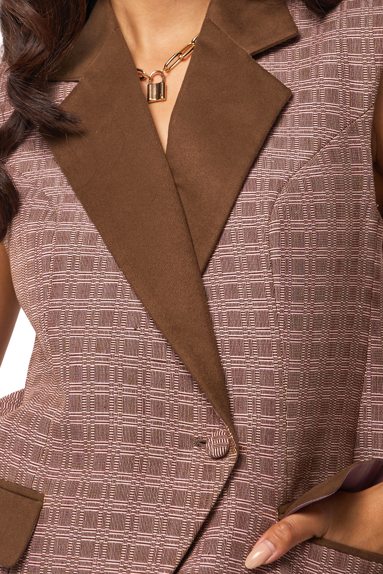 Sofia Blazer (Fennel Brown)