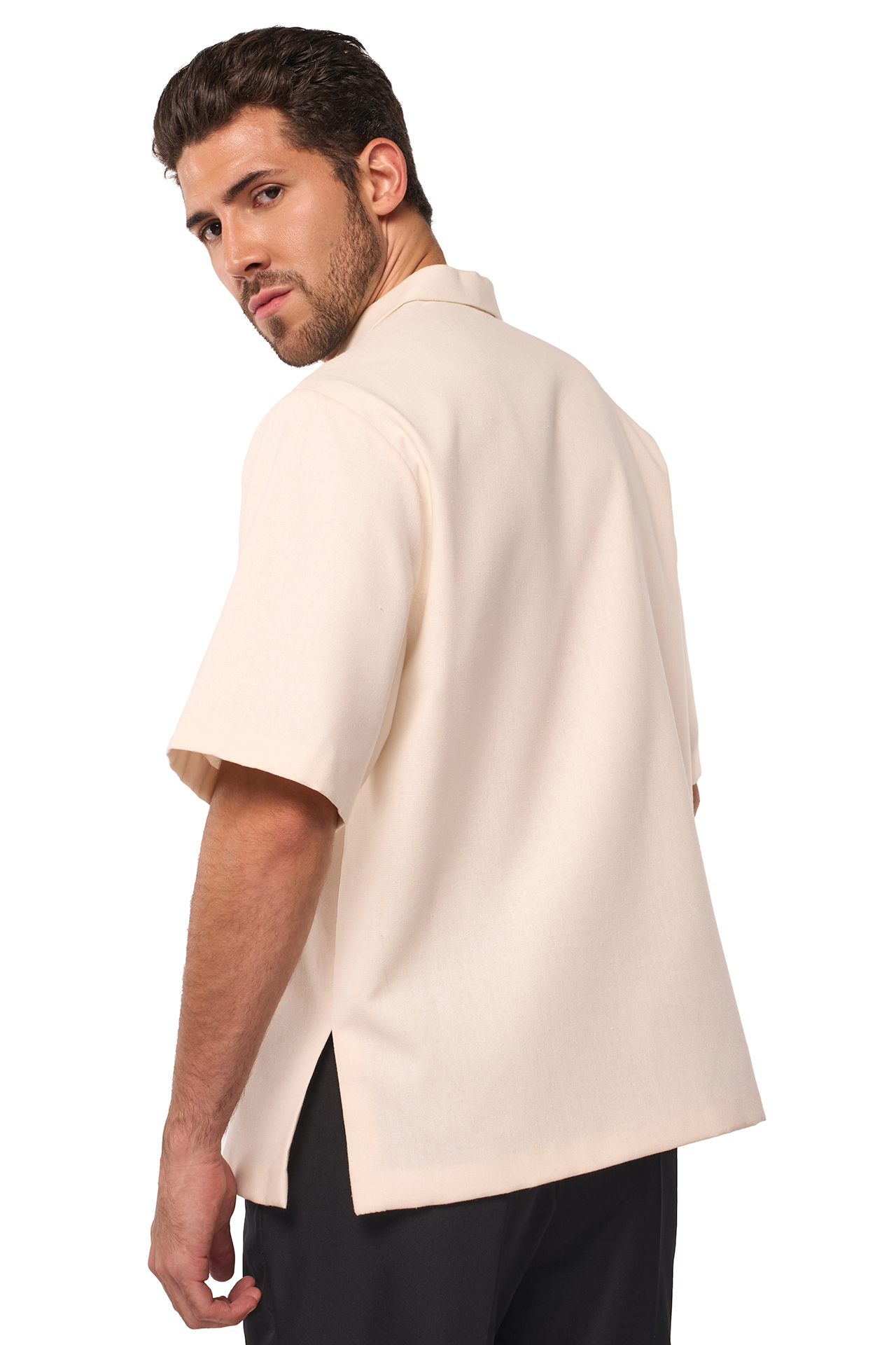 Bohol Men's Barong (Cloud Silt)