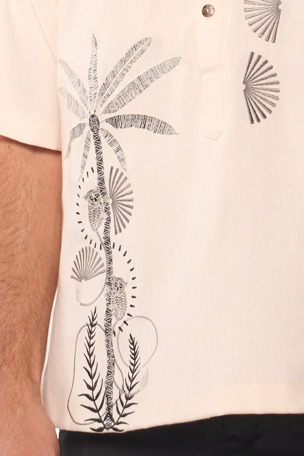 Bohol Men's Barong (Cloud Silt)