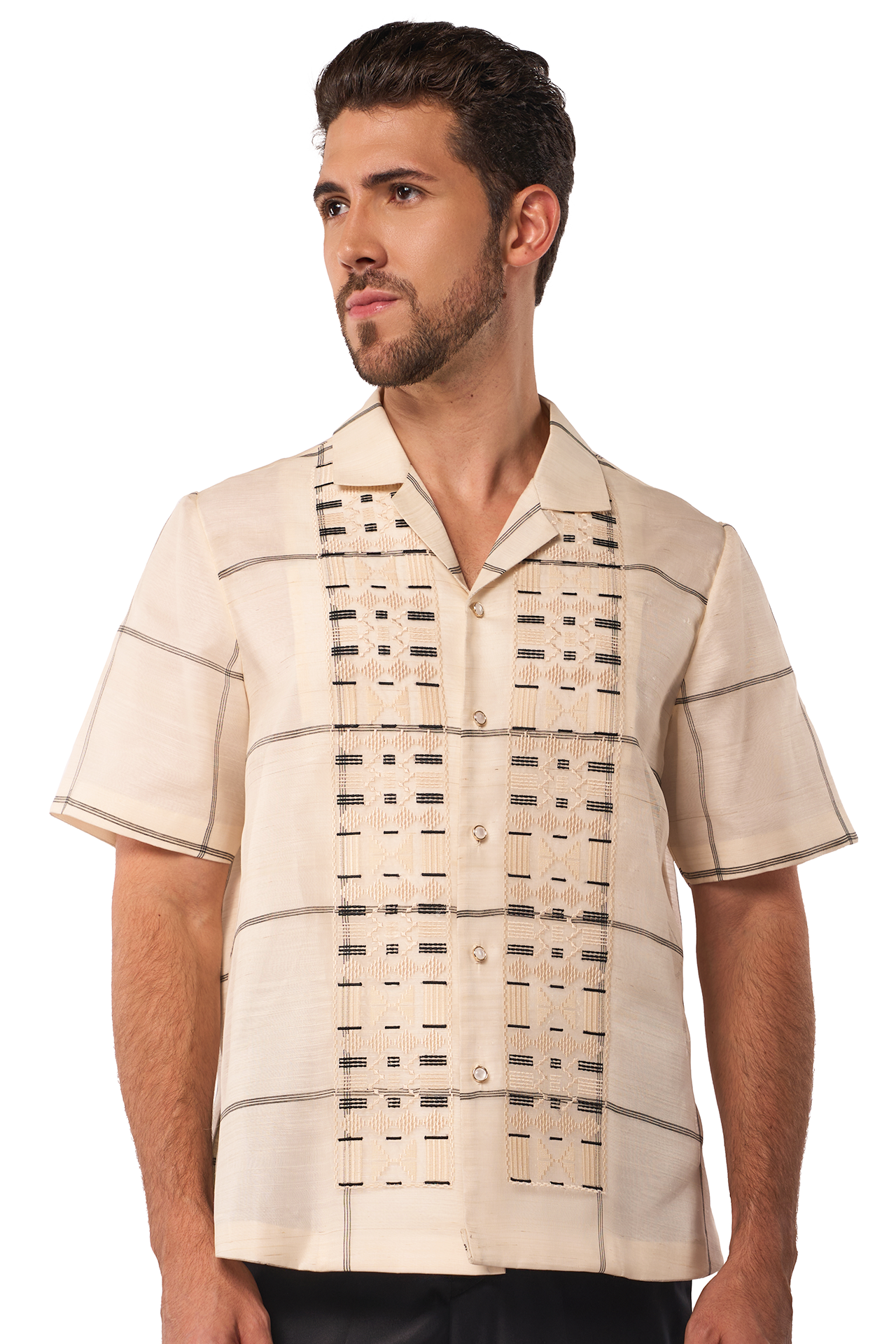 Lino Axis Men's Barong (Piña)