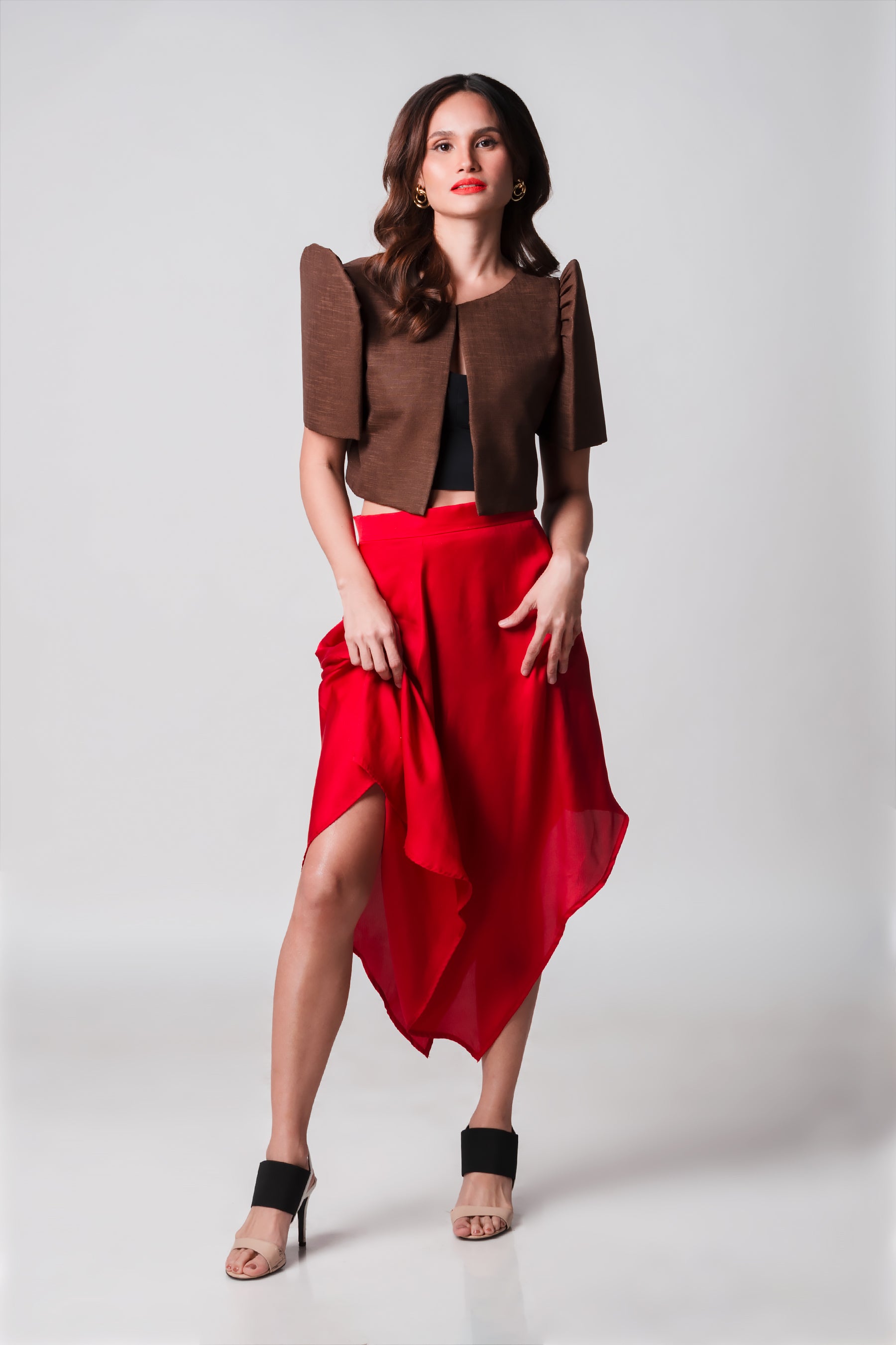 ELENA LINEN BOLERO