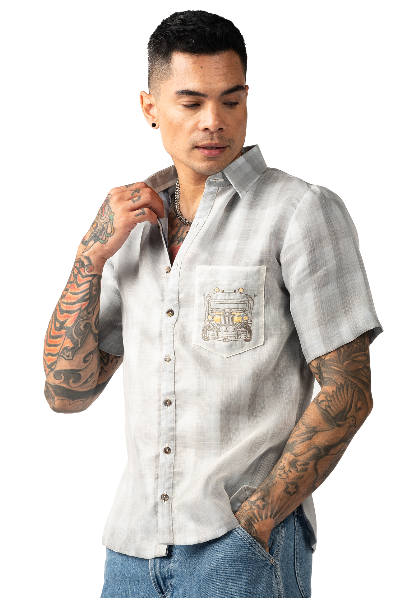 Baclaran Men's Barong Shirt