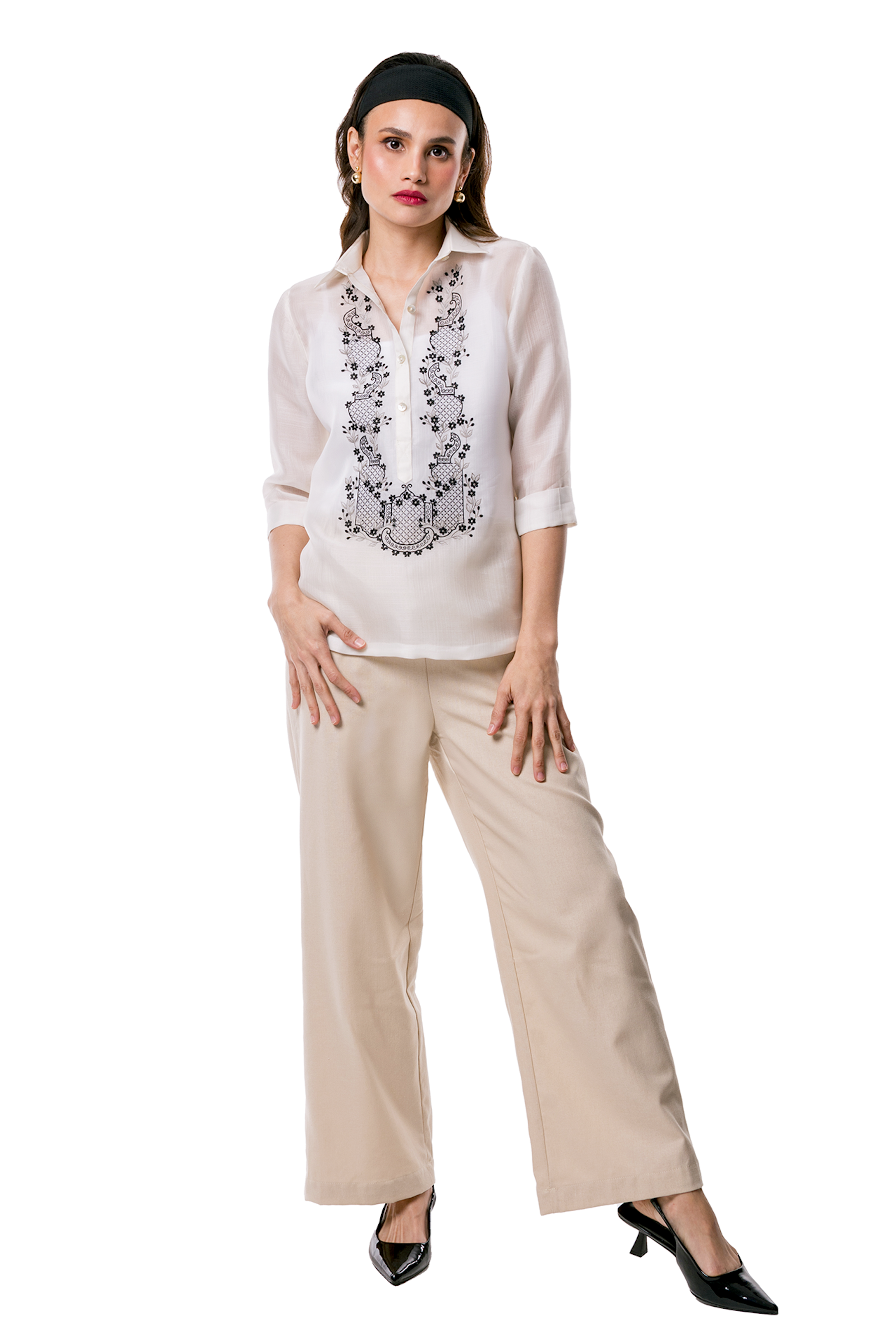 Bituin Lady Barong (3/4 Sleeve)