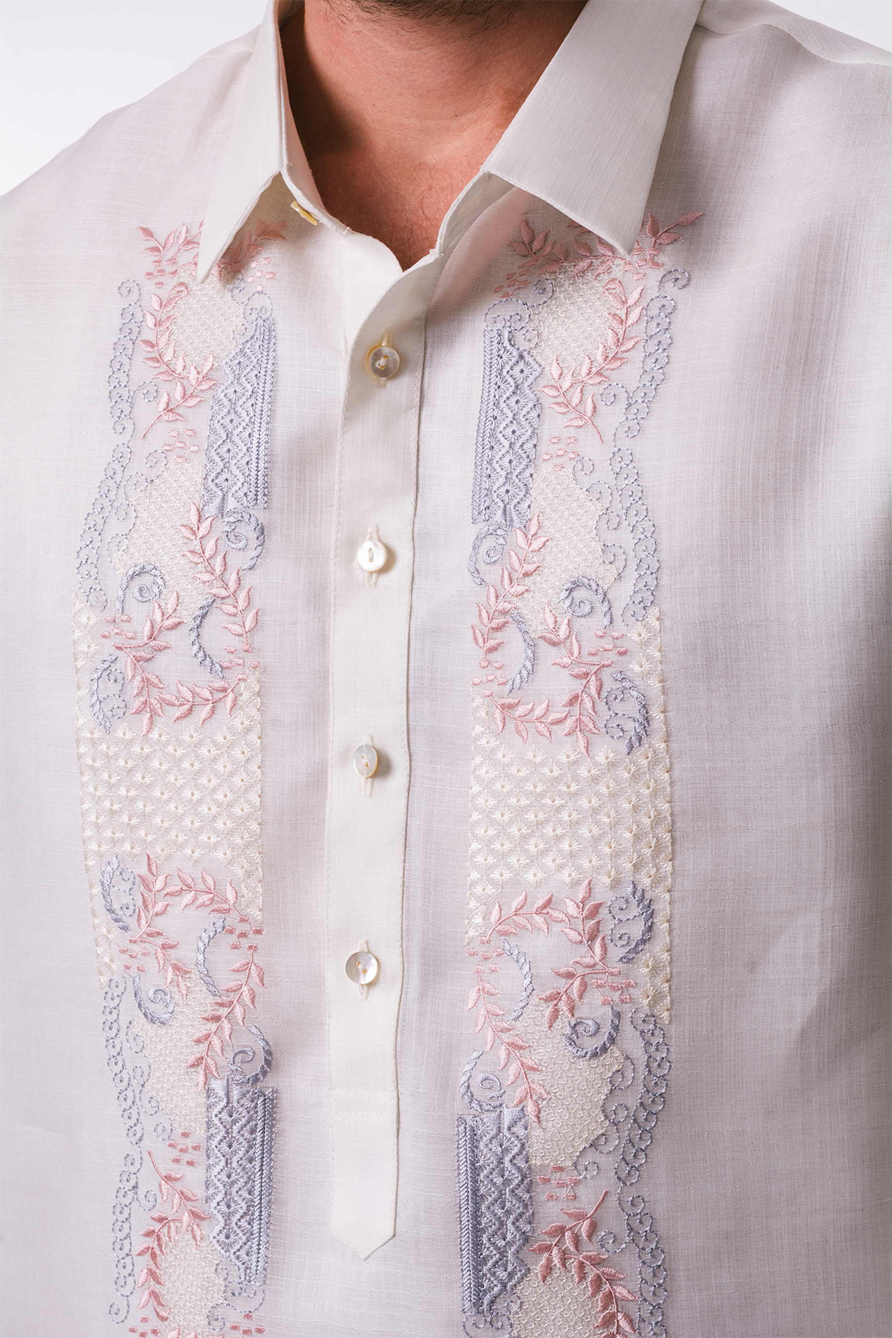 Bocca Di Rosa Men's Barong Tagalog