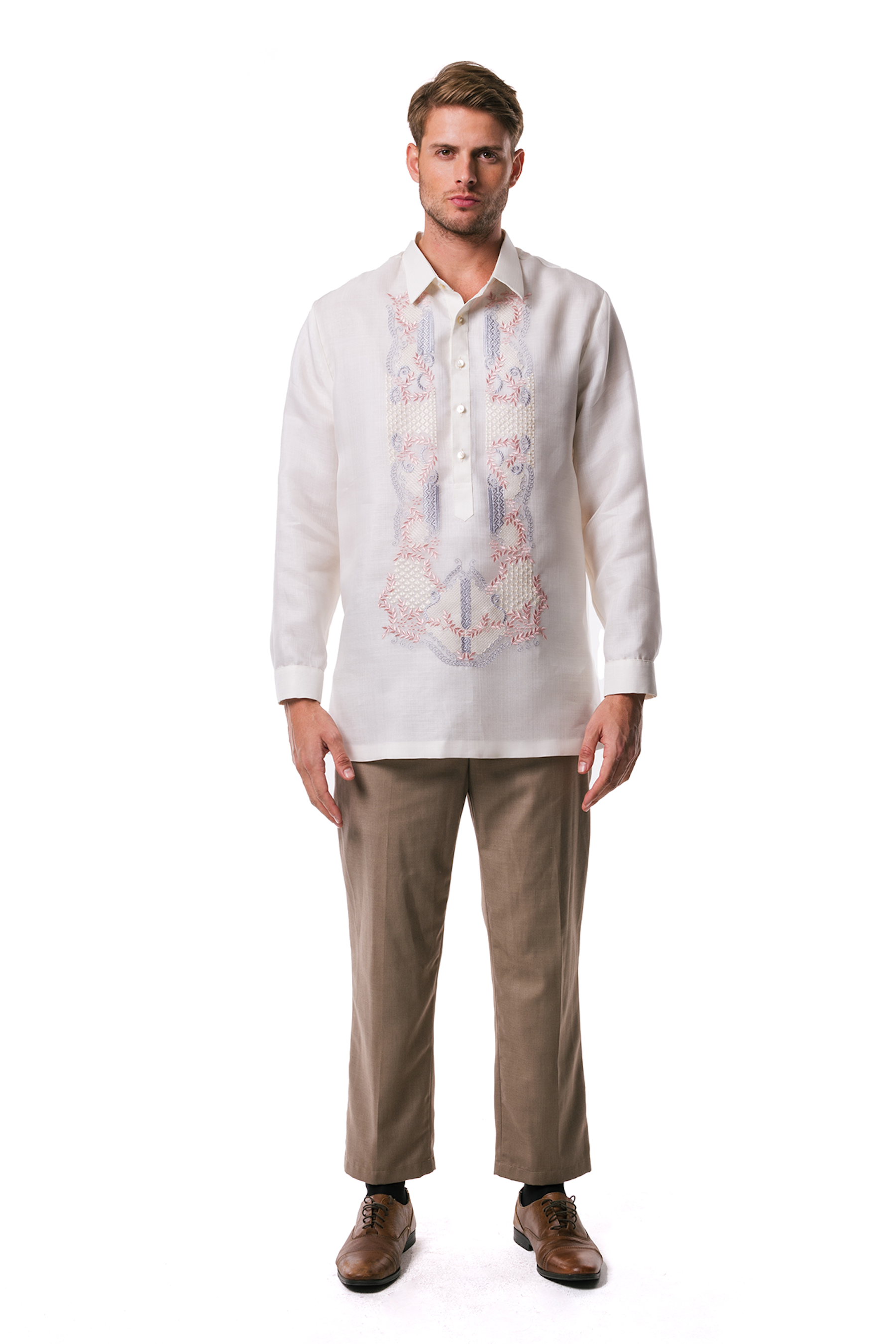 Bocca Di Rosa Men's Barong Tagalog