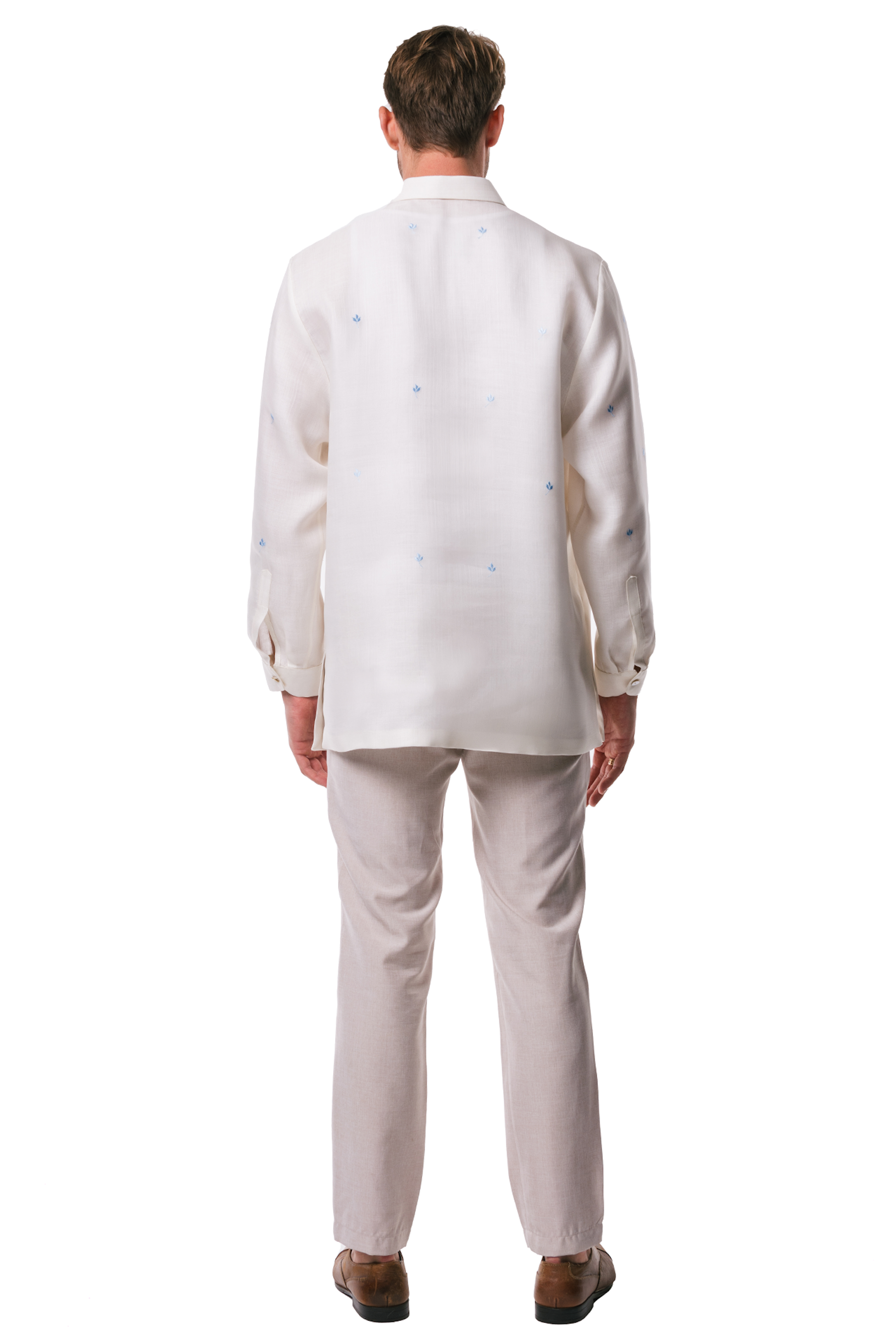 Bourbon Men's Barong Tagalog