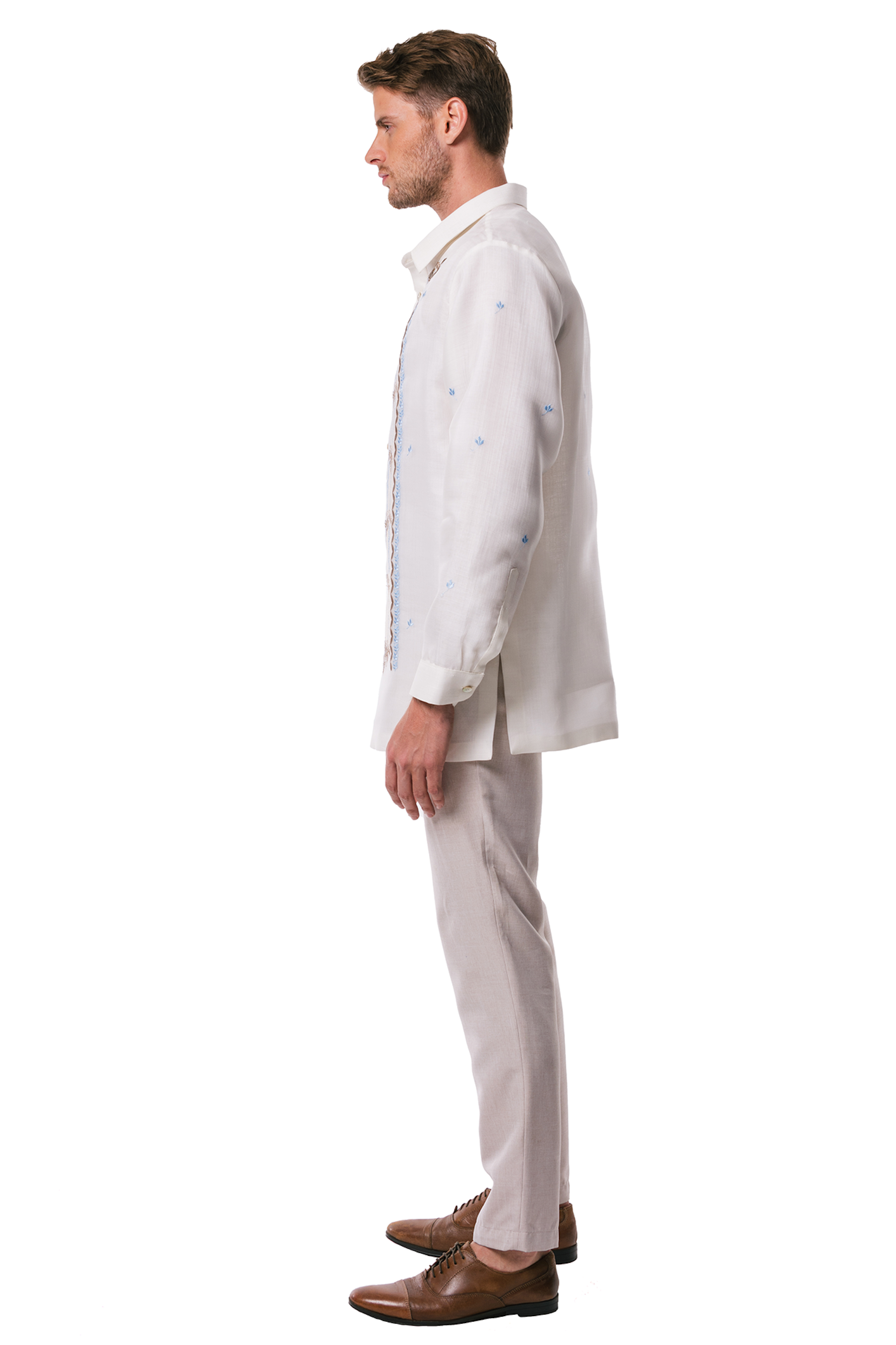 Bourbon Men's Barong Tagalog