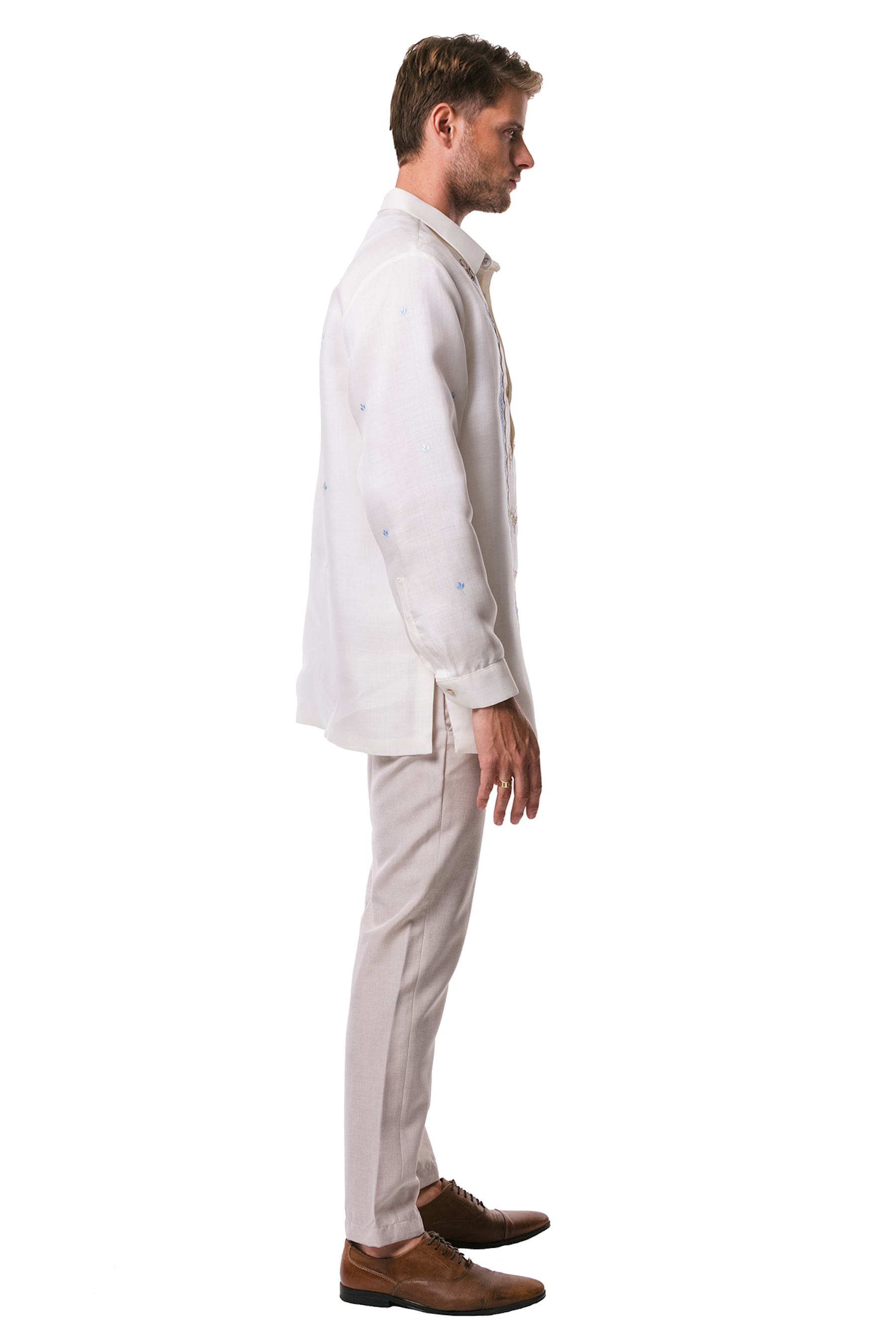 Bourbon Men's Barong Tagalog