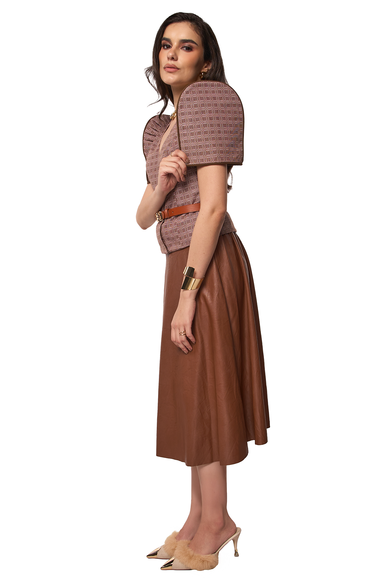 Carmen Top (Fennel Brown)