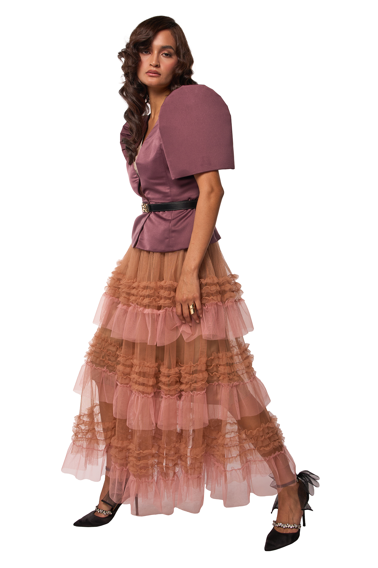 Crisanta Blazer (Dusk Rose)