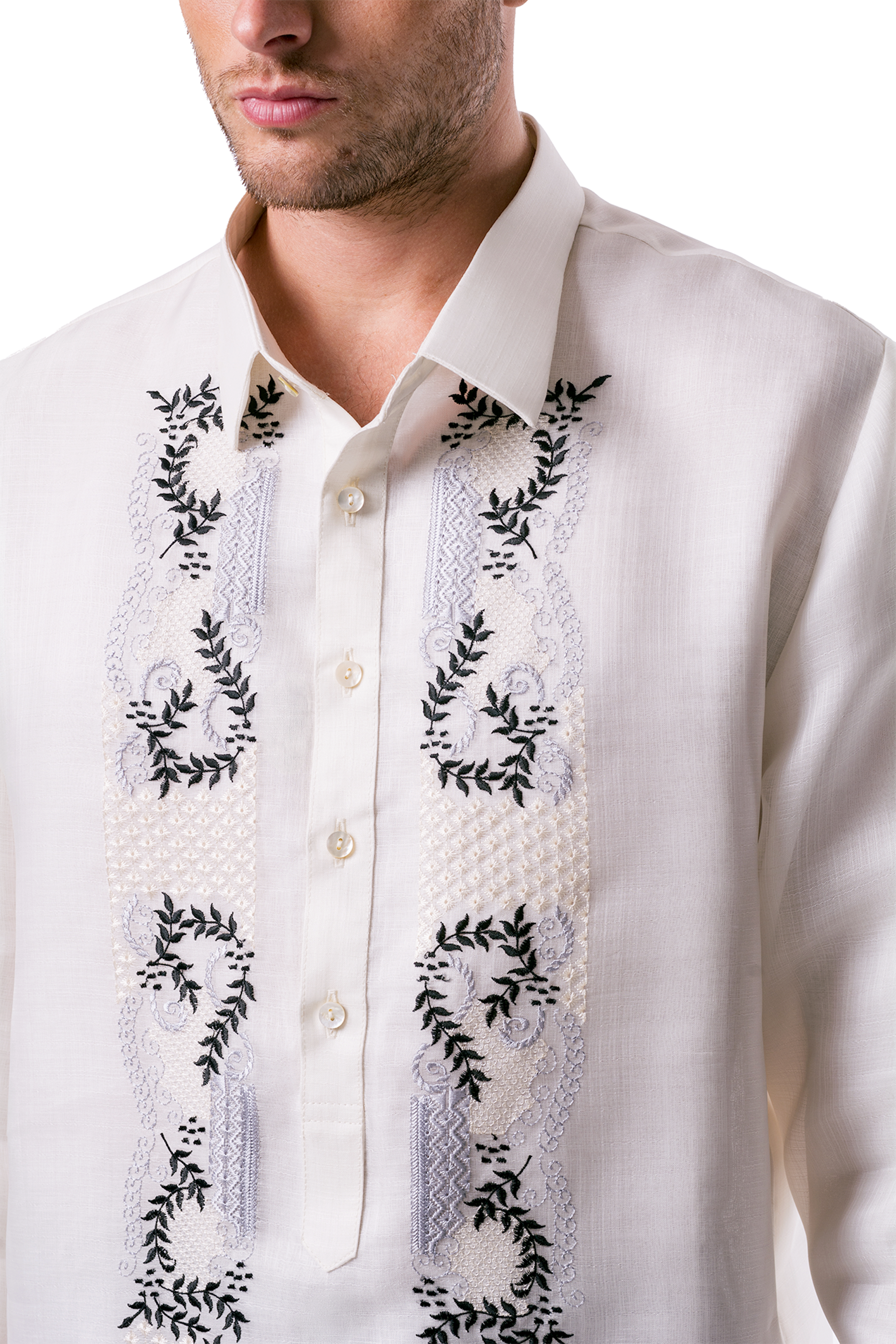 Cuervo Men's Barong Tagalog