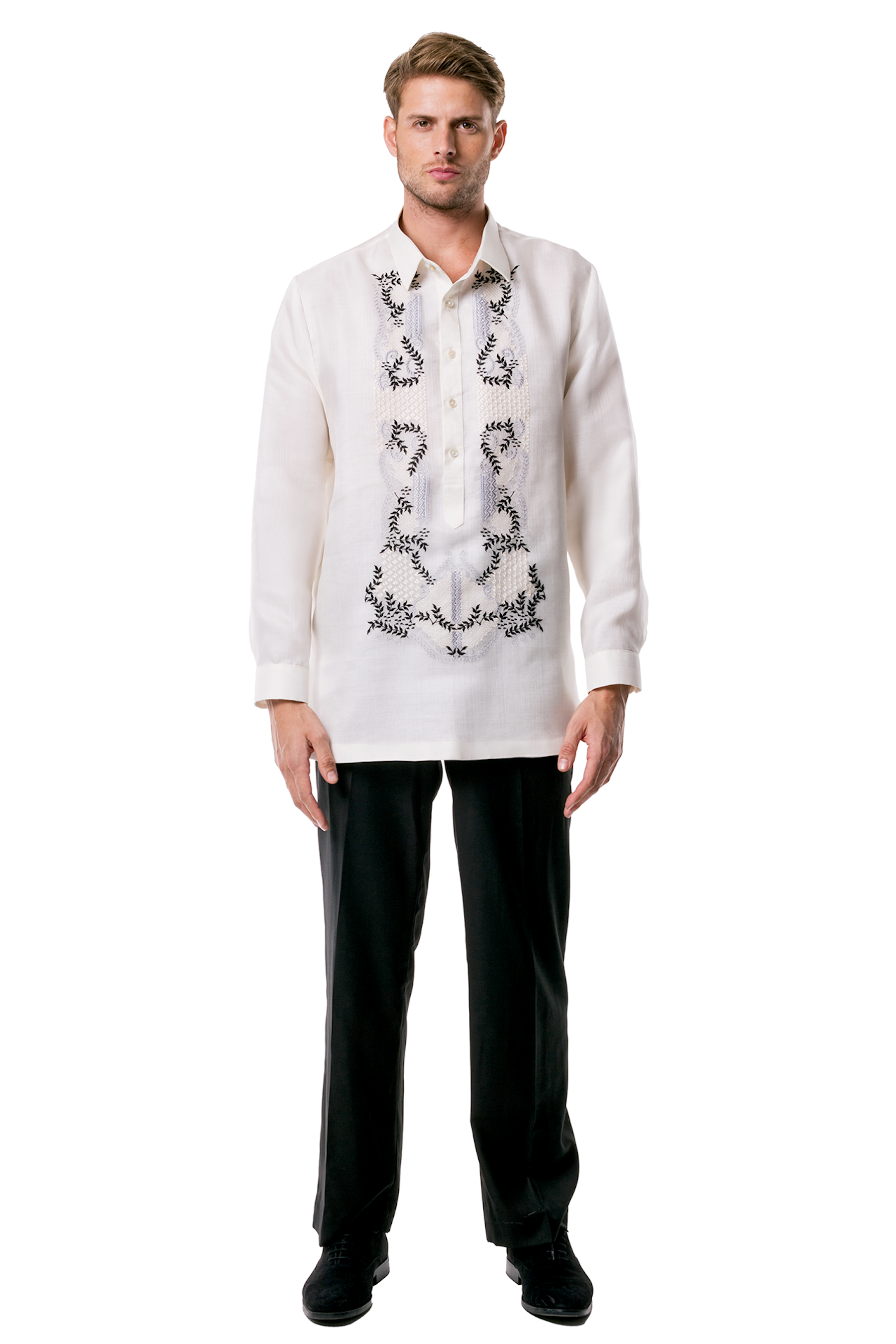 Cuervo Men's Barong Tagalog