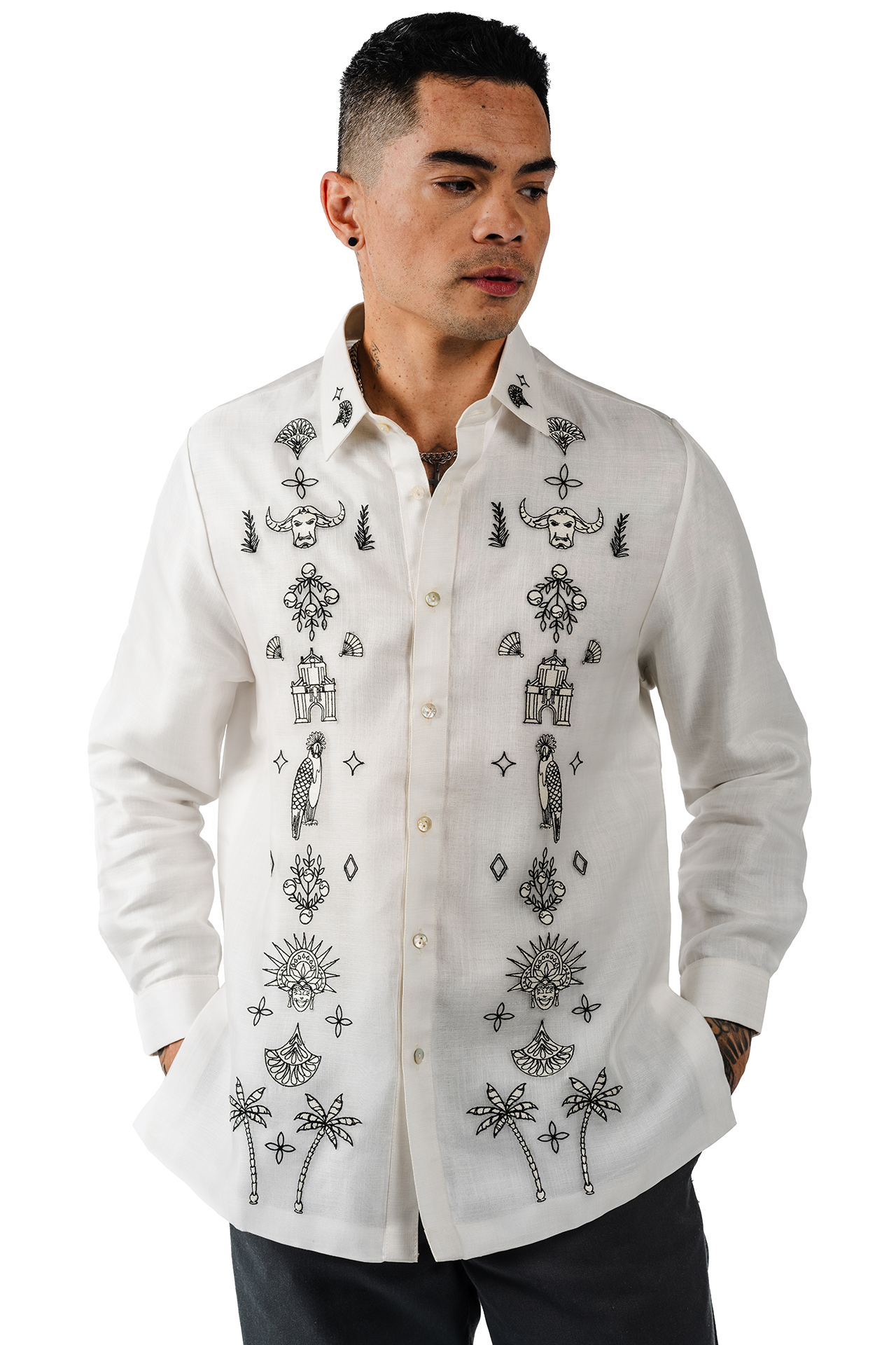 Ilustrado Men's Barong Tagalog