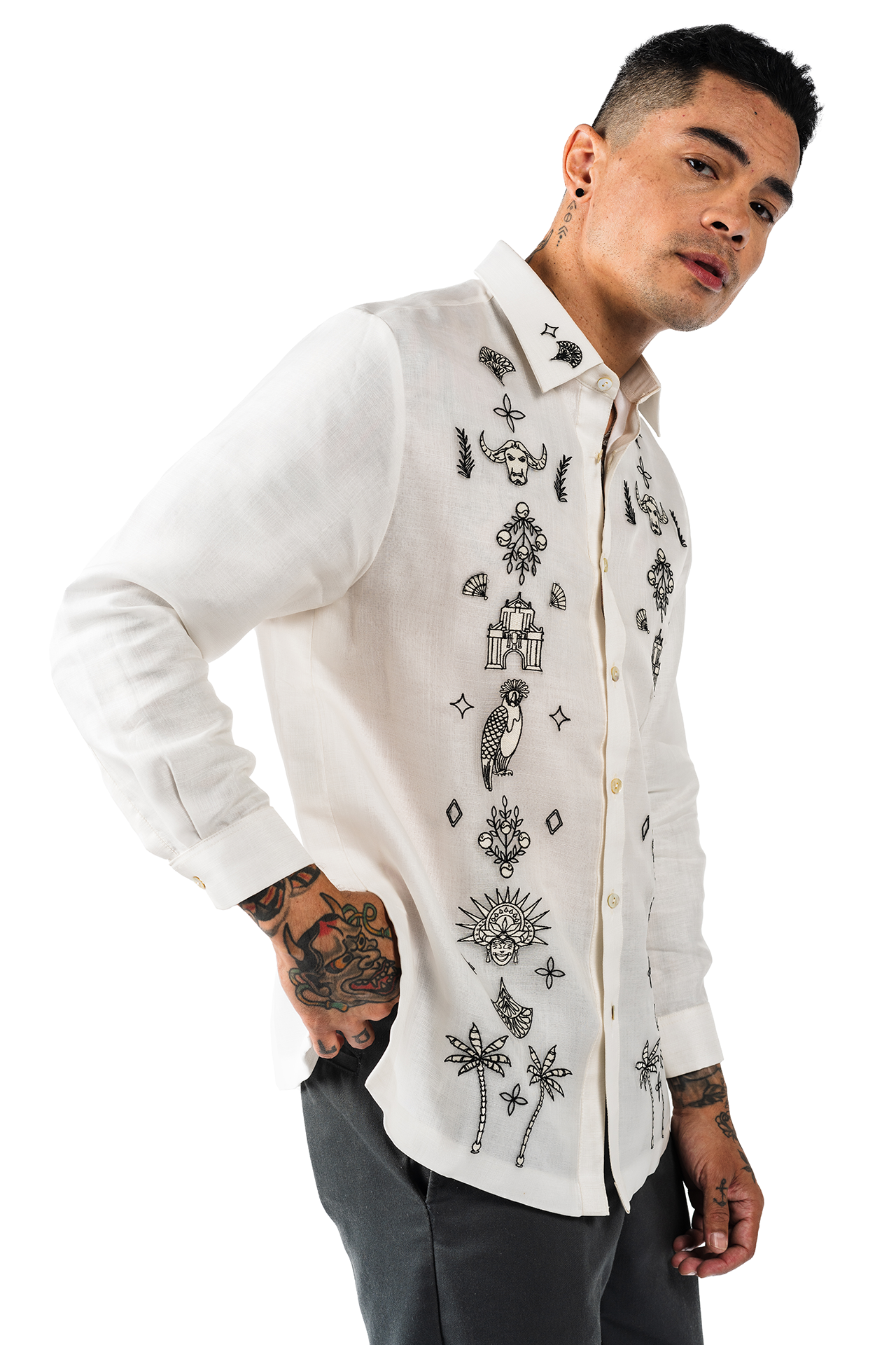 Ilustrado Men's Barong Tagalog