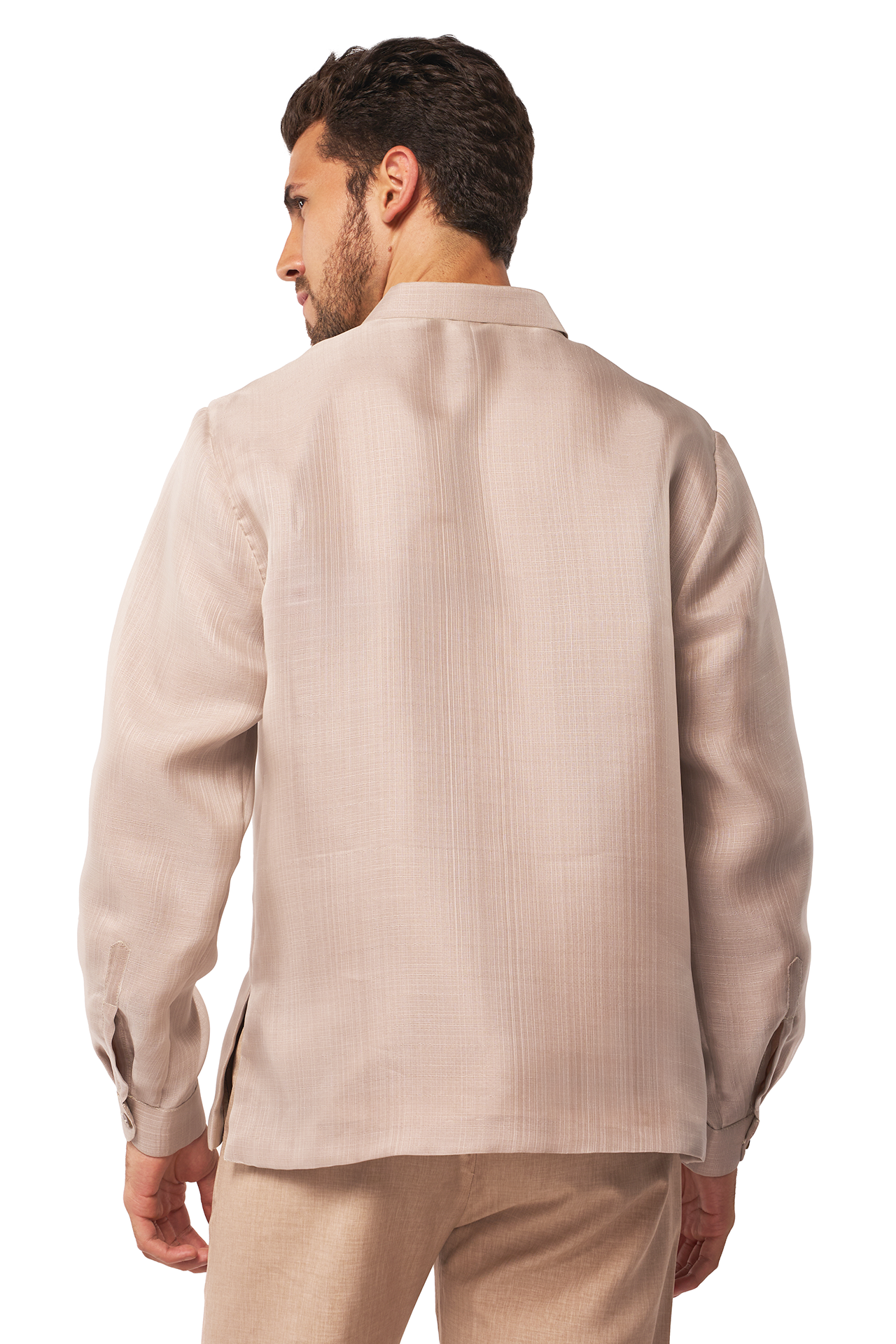 Linea Form Men's Barong (Silt Stone)