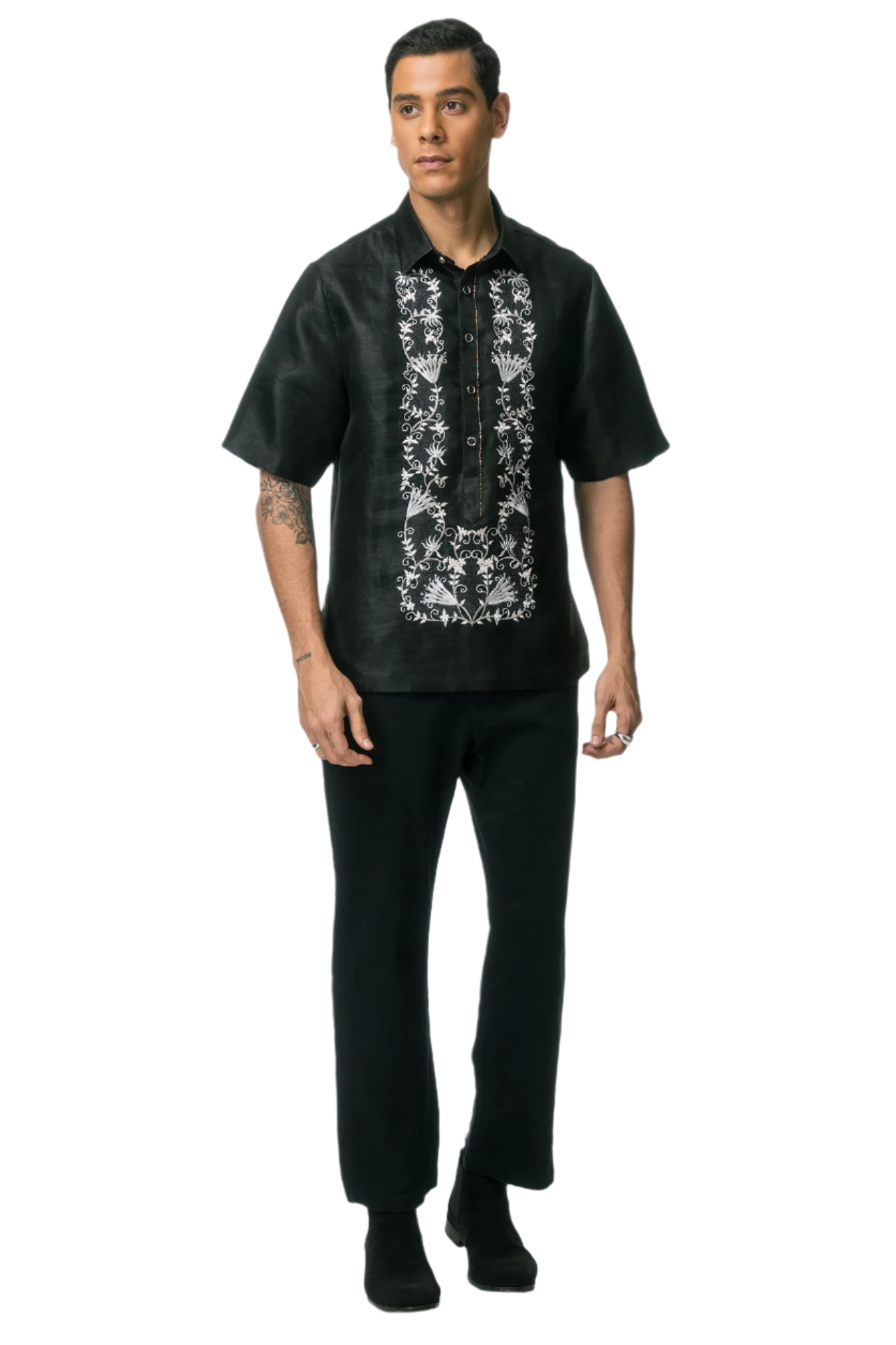 Mabaya Men's Barong Tagalog (Piña)