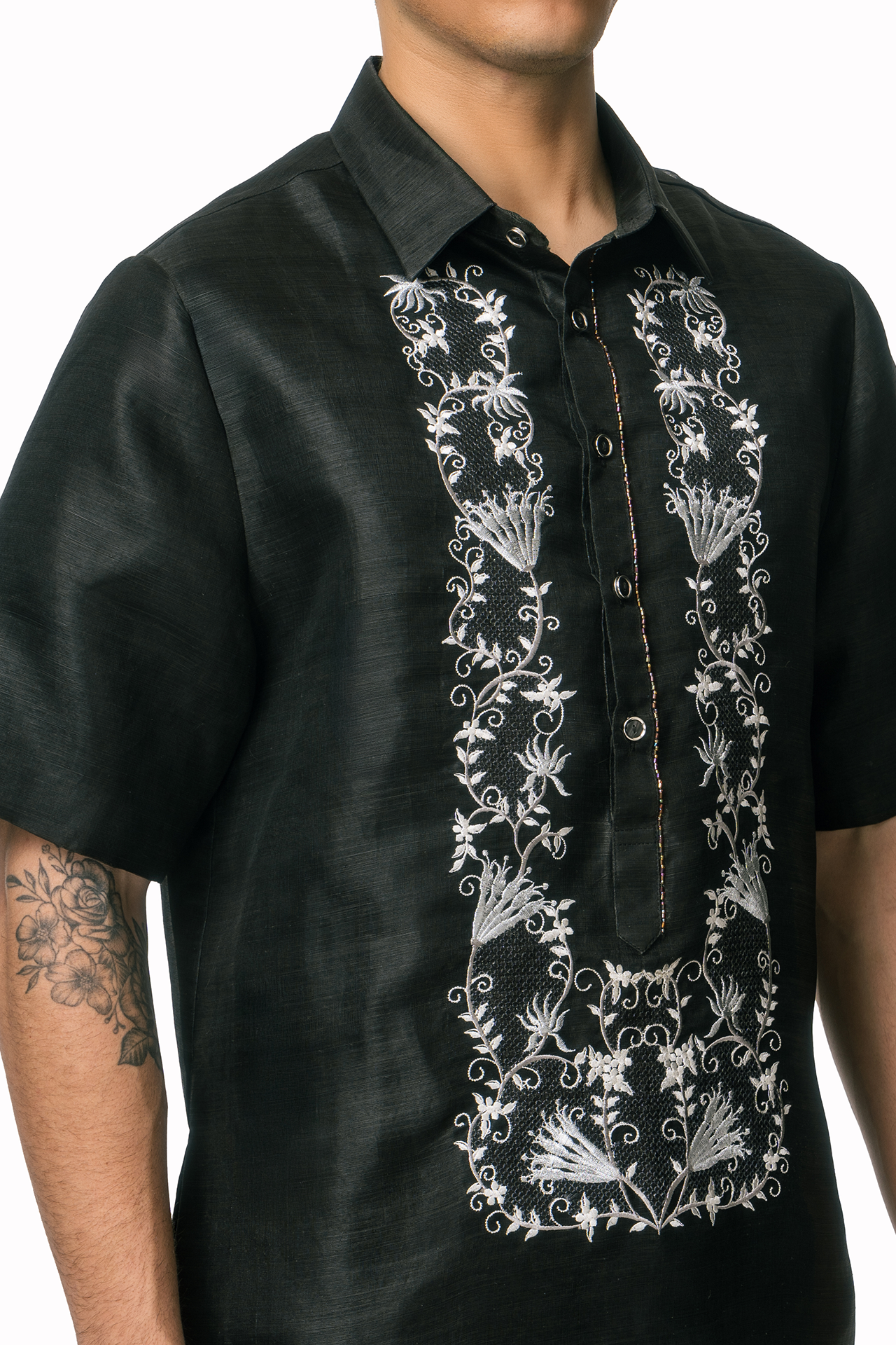 Mabaya Men's Barong Tagalog (Piña)