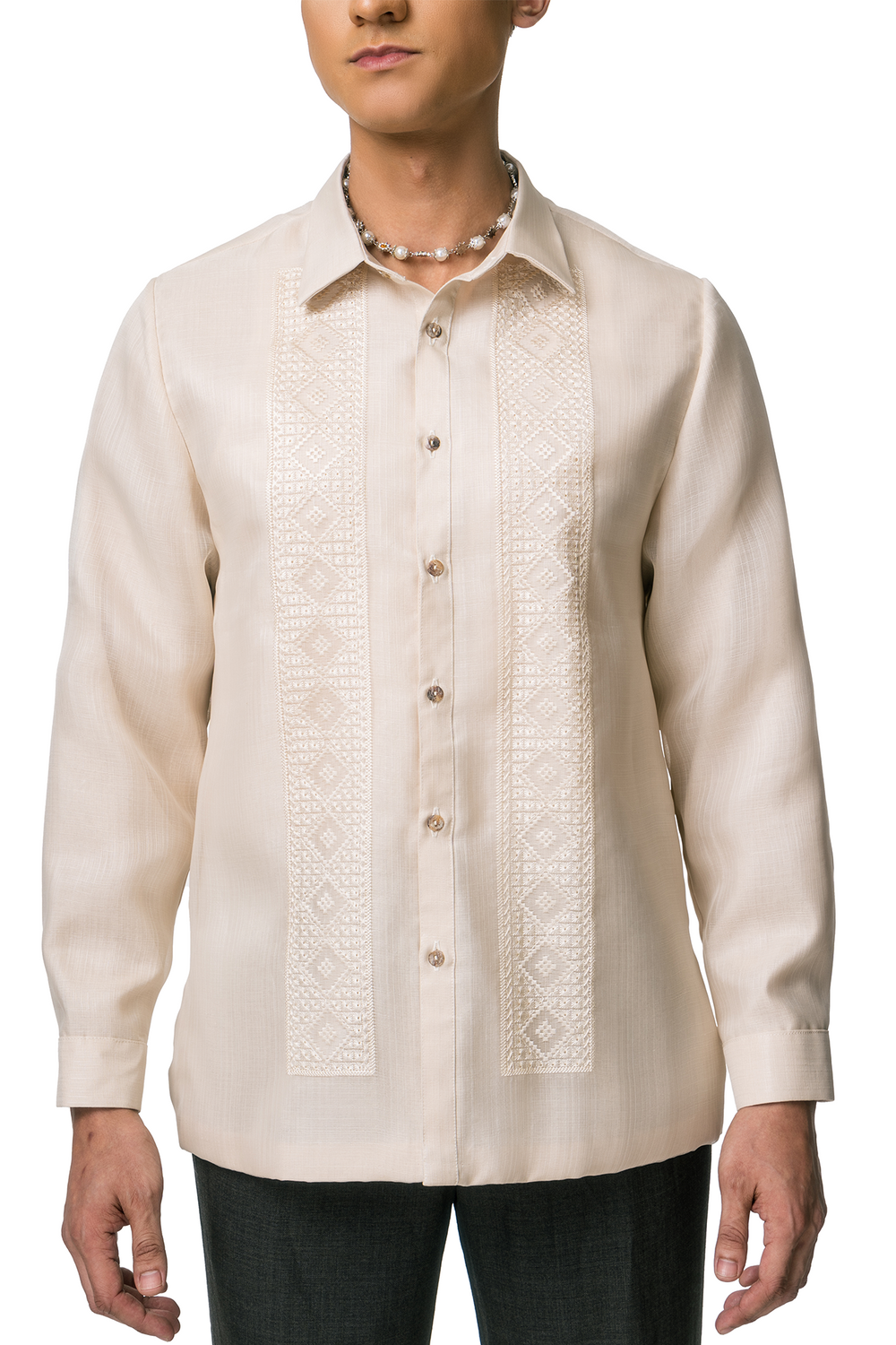 Mateo Barong · Beige | The Mestizo