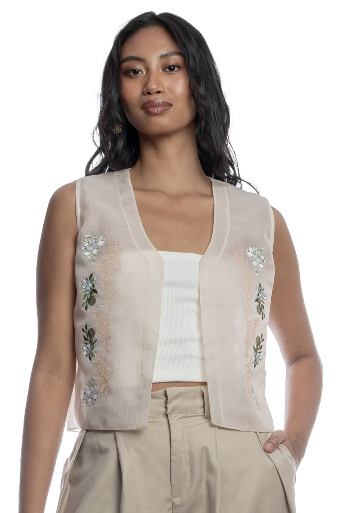 Mia Moda Halter Vest