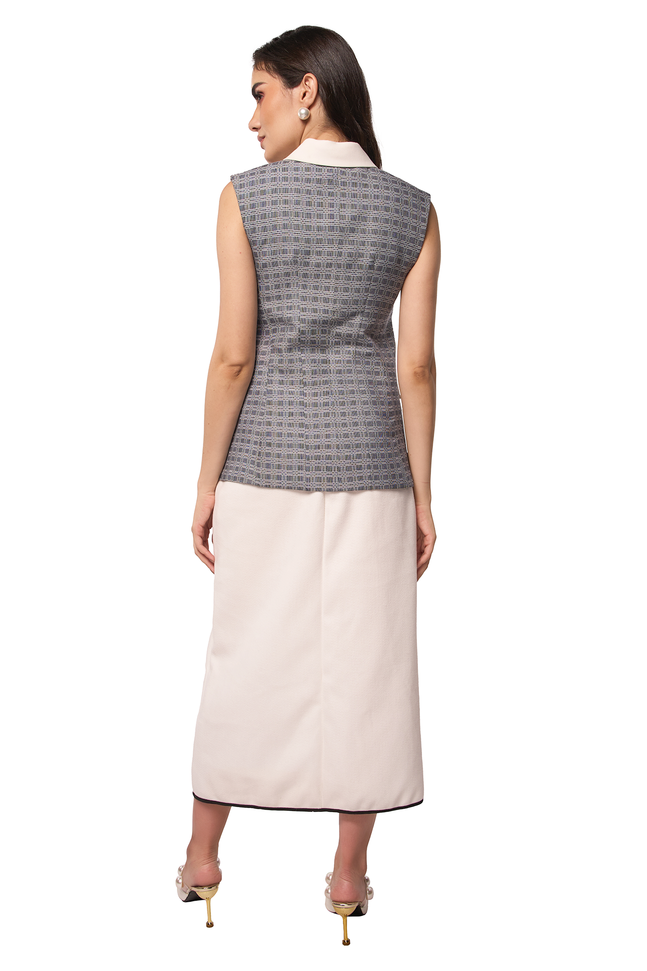 Mila Top (Ivory Noir)