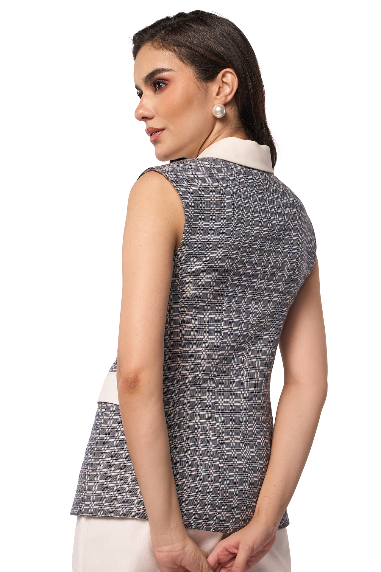 Mila Top (Ivory Noir)