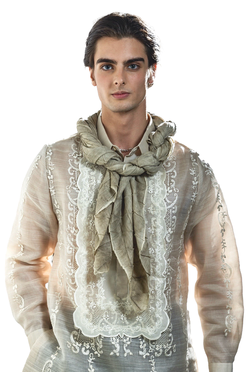 Pepe Men's Barong | Bespoke | Black Label by The Mestizo