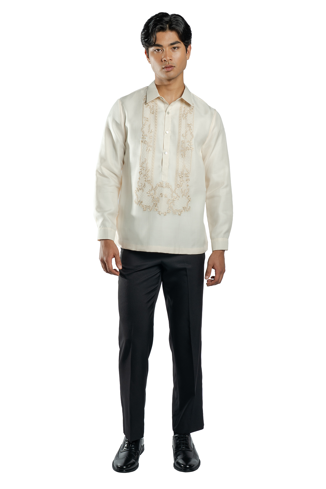 Roberto Men's Barong (Beige)