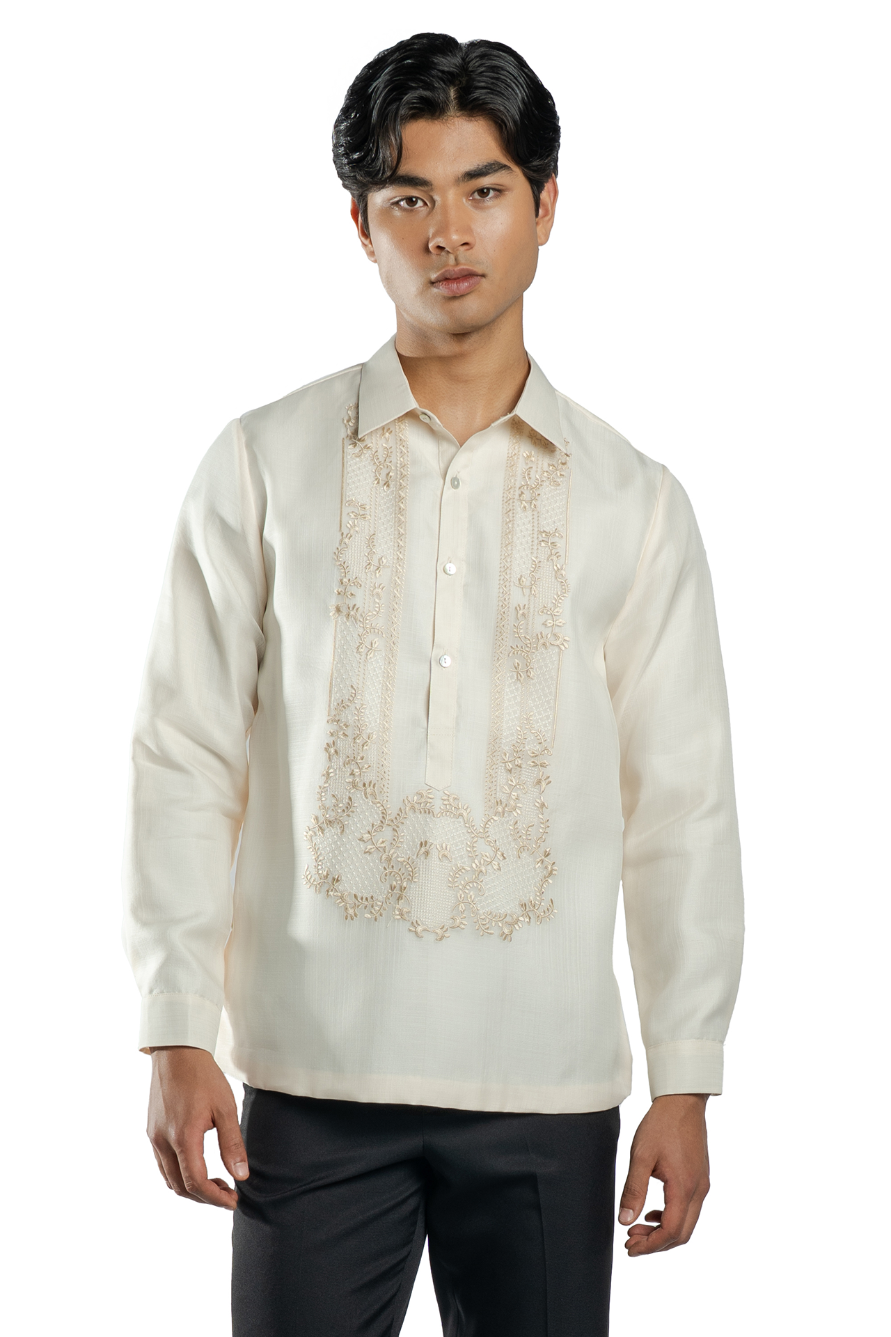 Roberto Men's Barong (Beige)