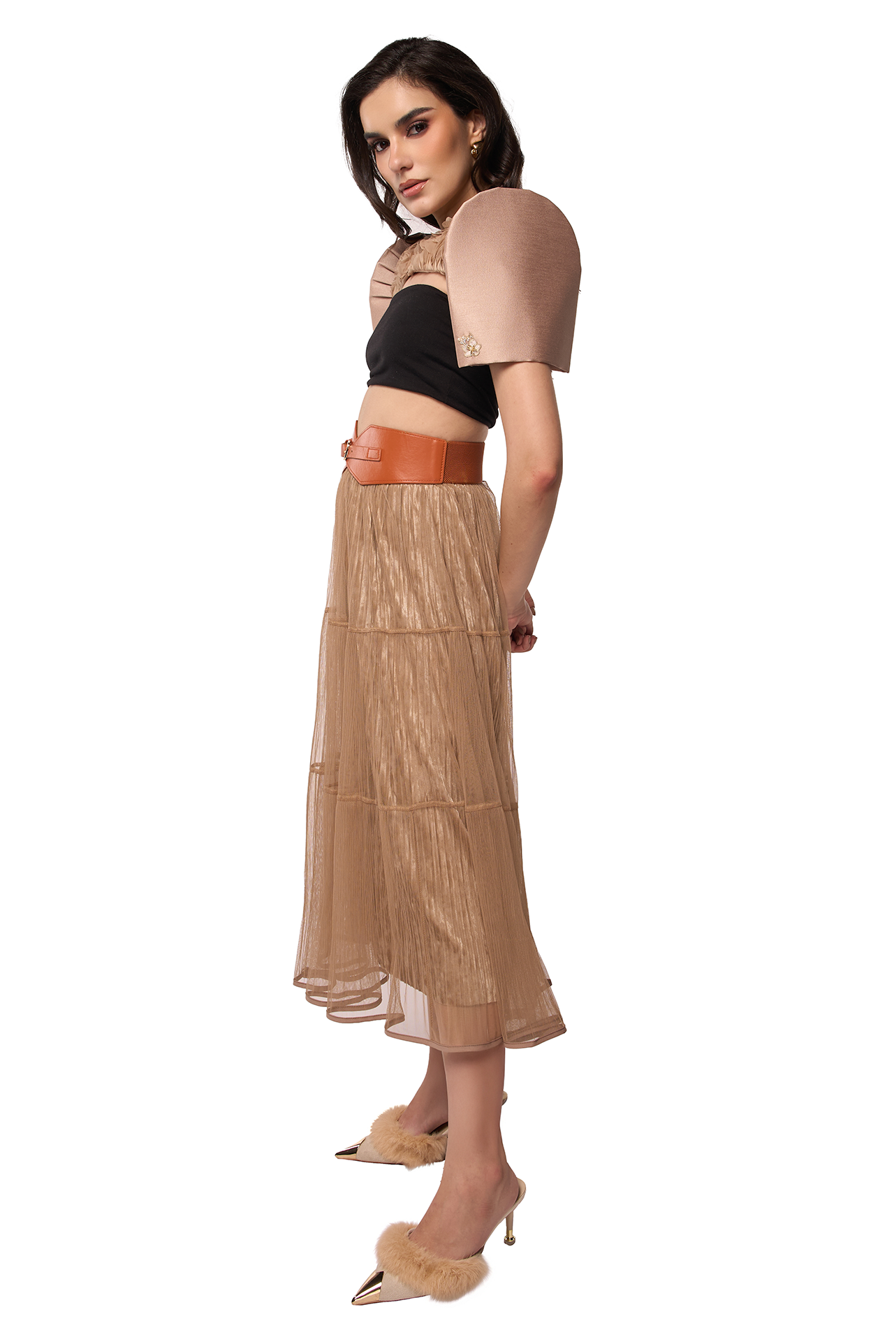Rosin Harness Bolero (Sandrose)