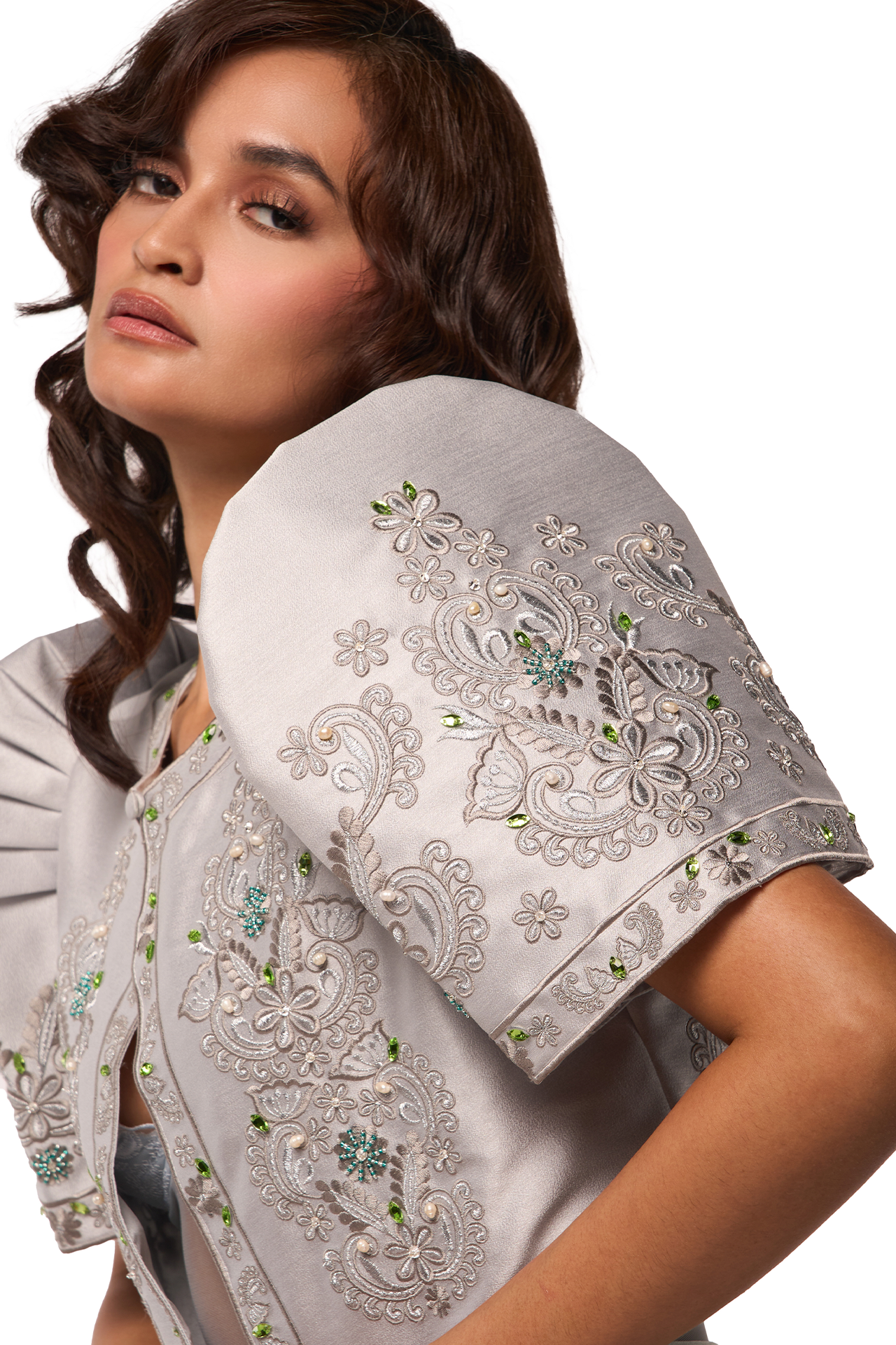 Silver Frame Bolero