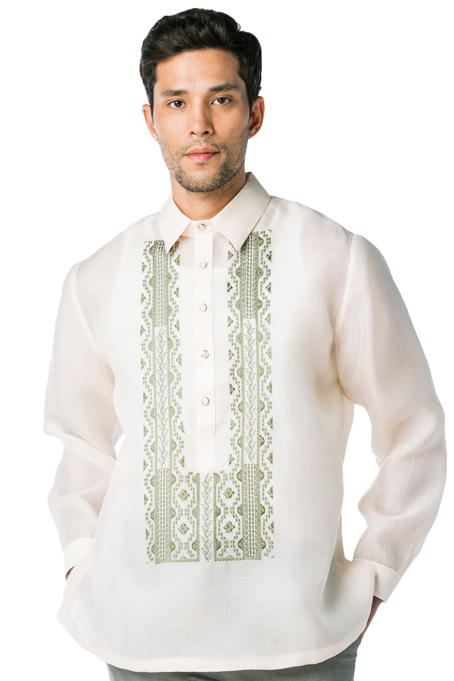 Timothy Men's Barong Tagalog (Cocoon)