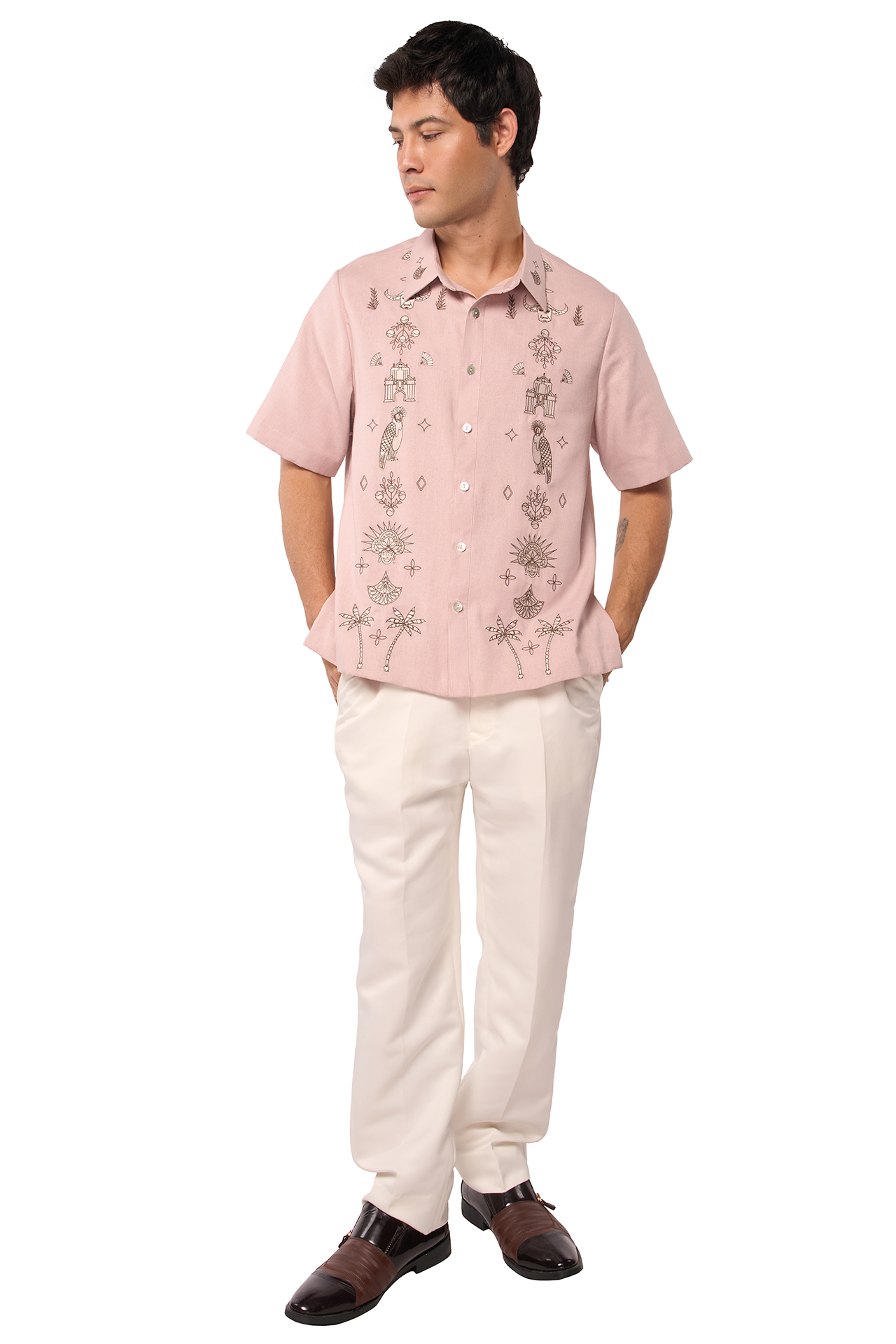 Maron Men's Barong