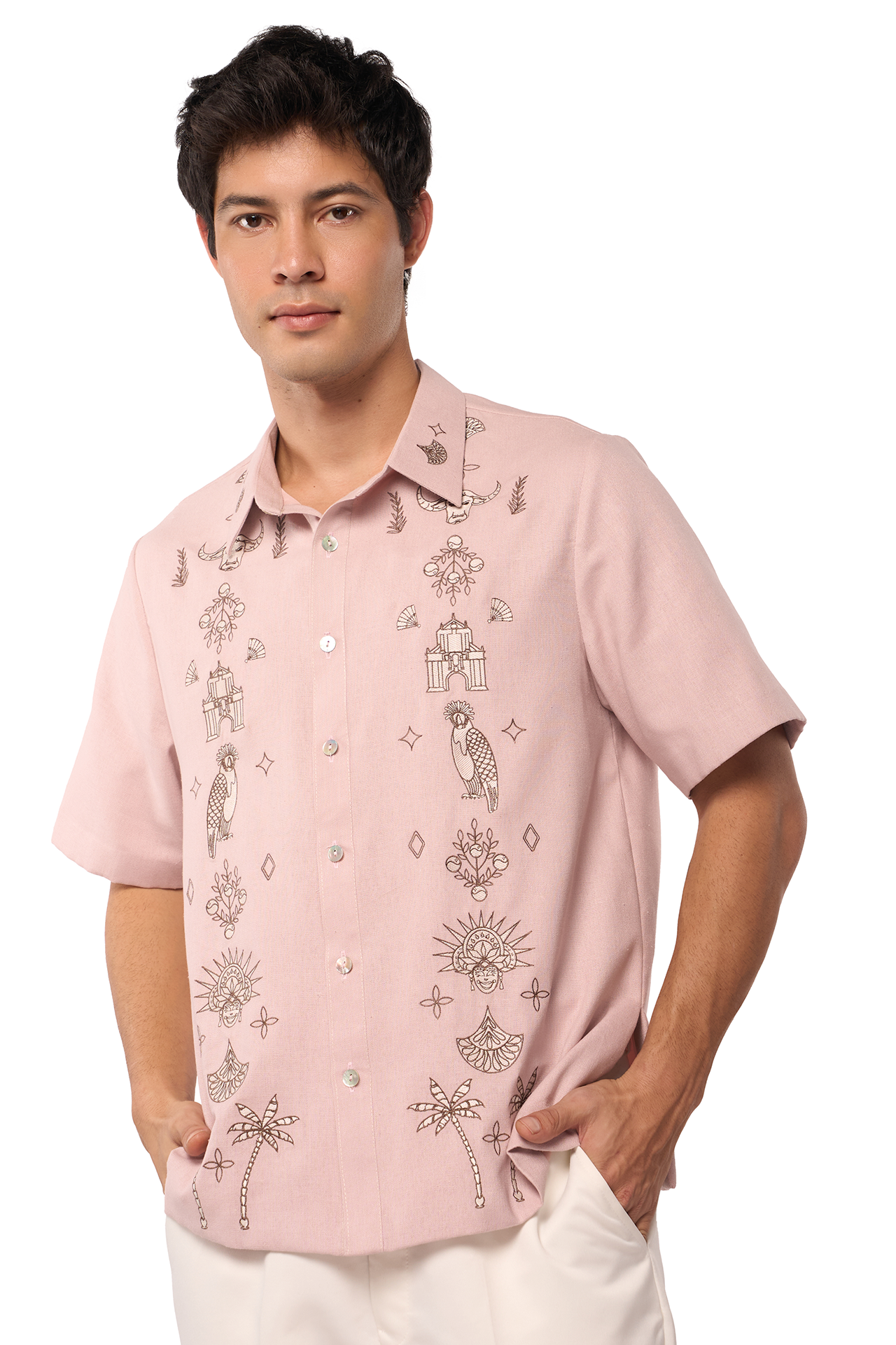 Maron Men's Barong