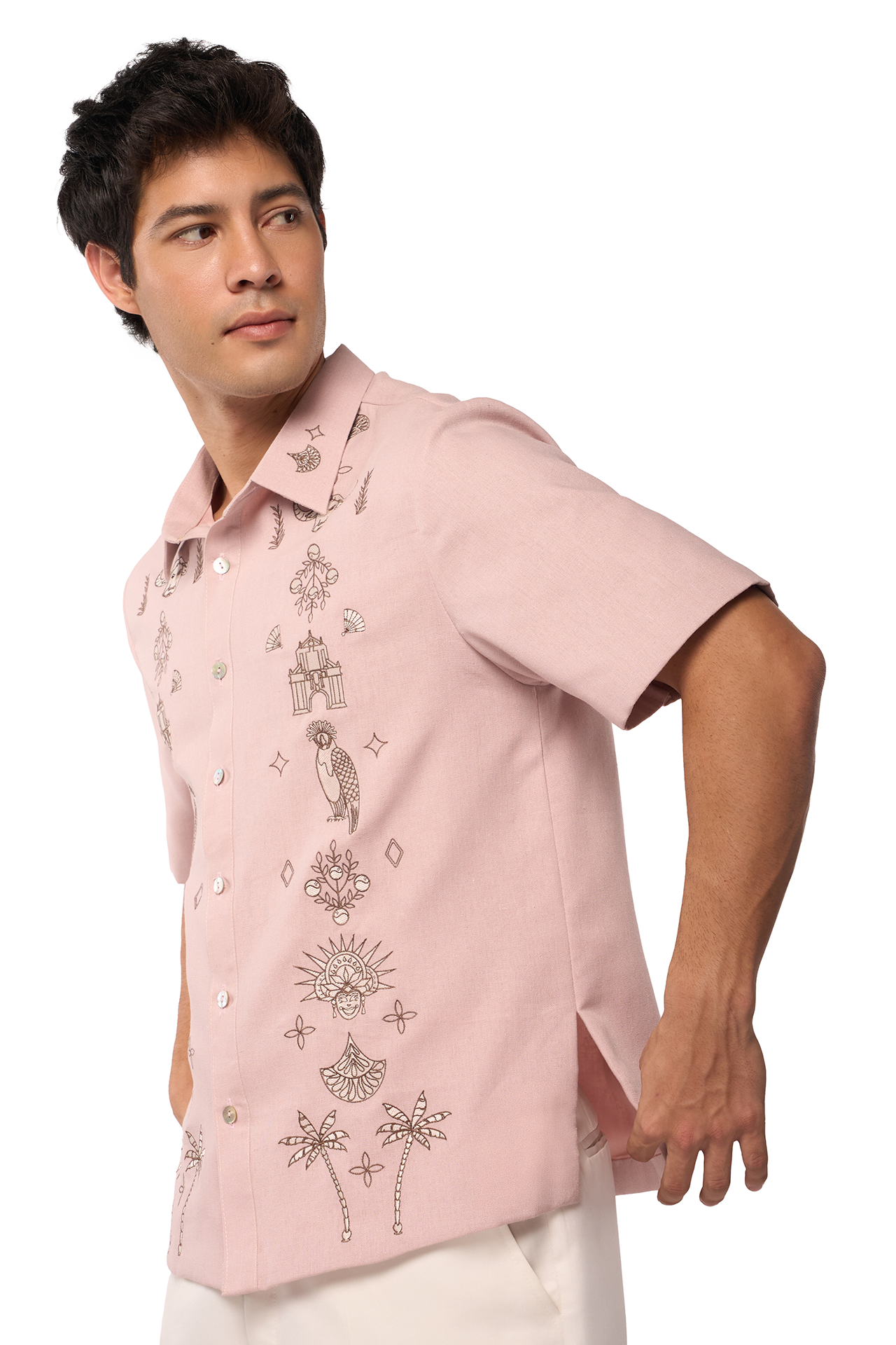 Maron Men's Barong